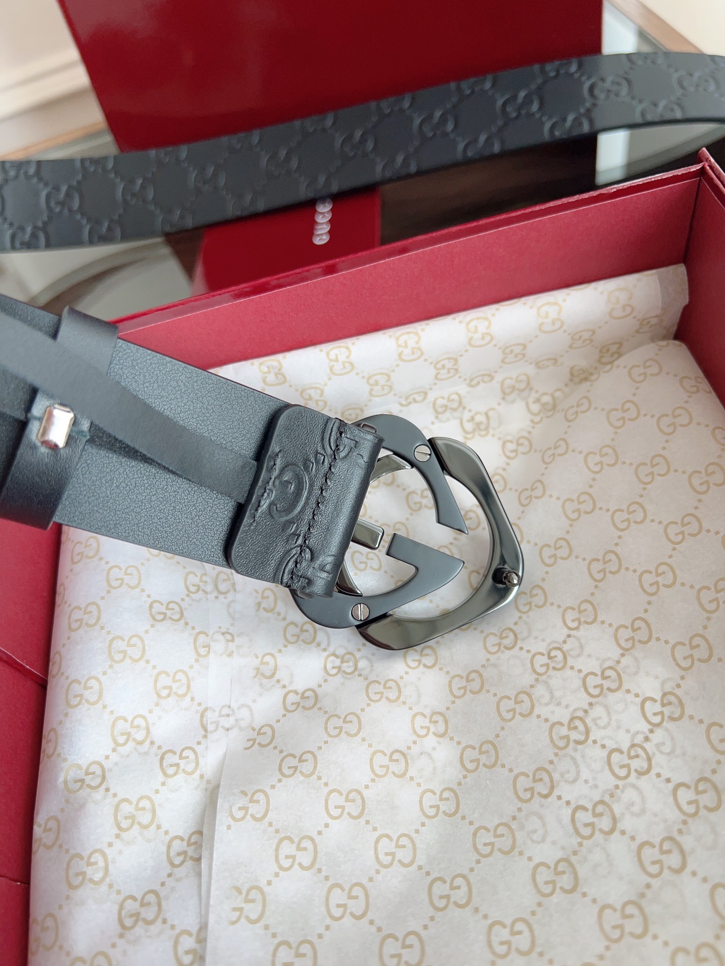 Gucci Basic Belt 40mm-l