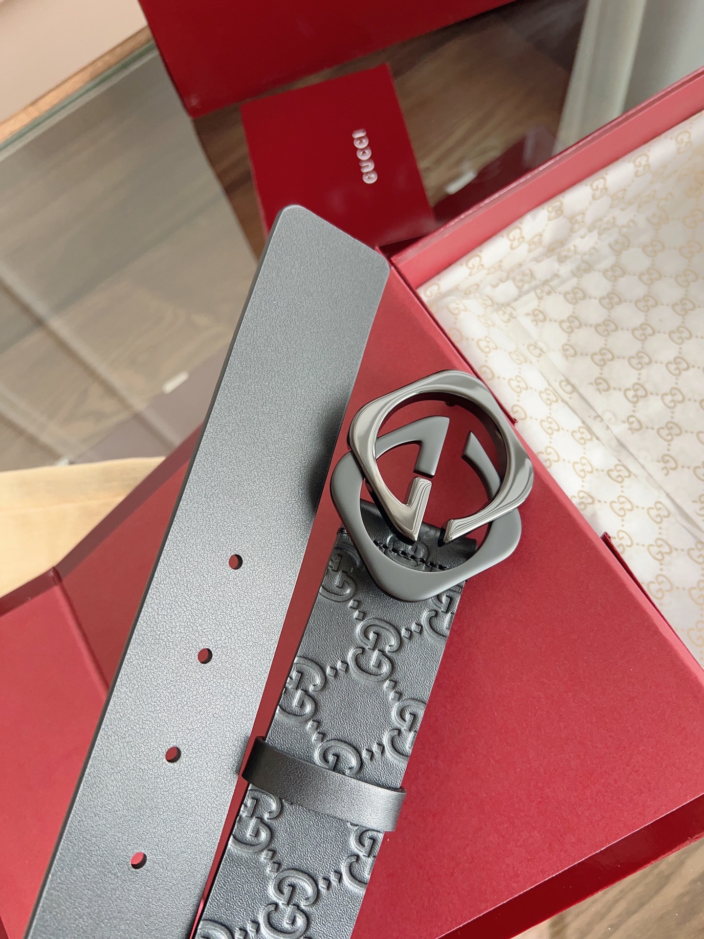 Gucci Basic Belt 40mm-l