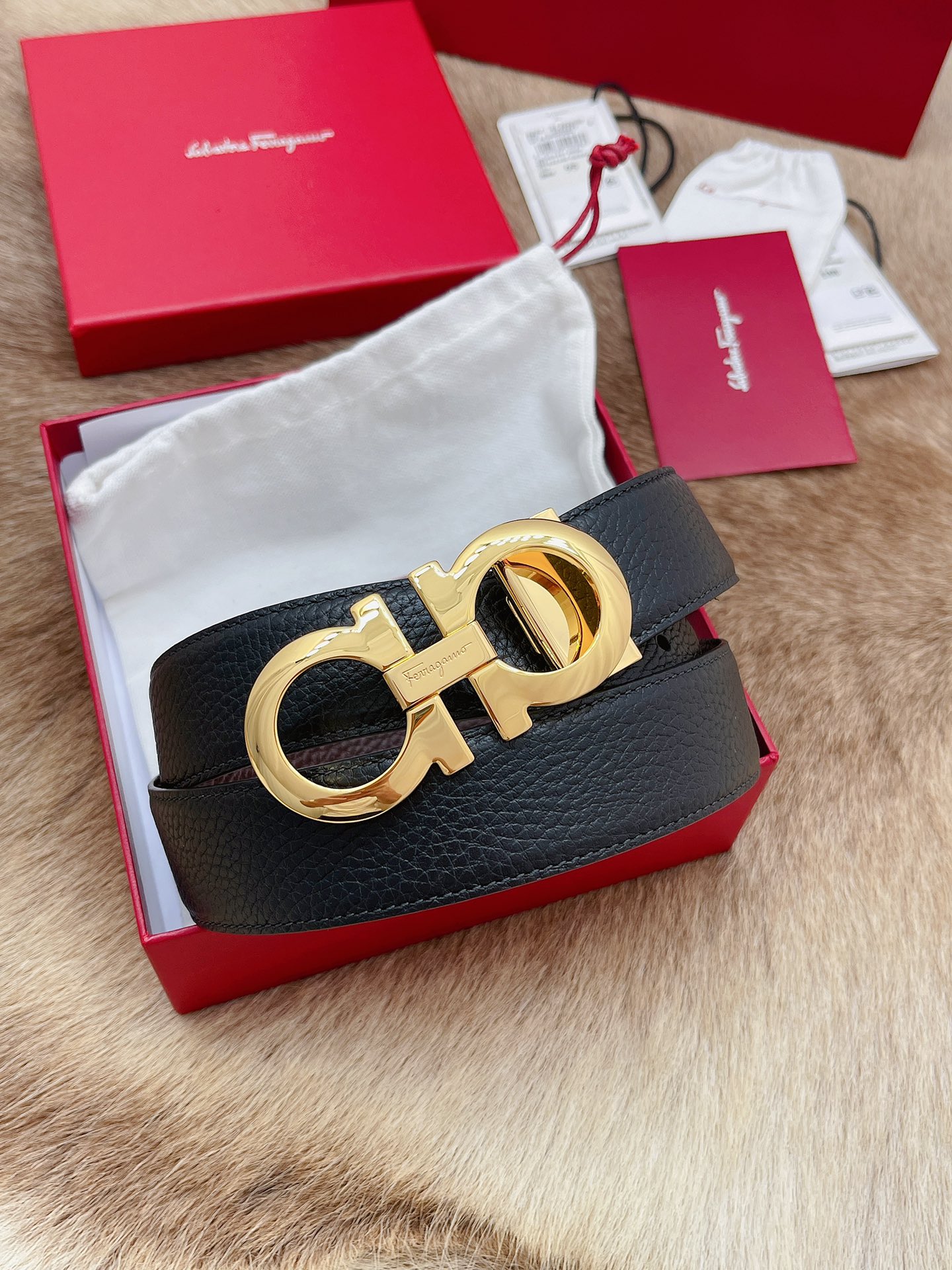 Salvatore Ferragamo Male Basic Belt M