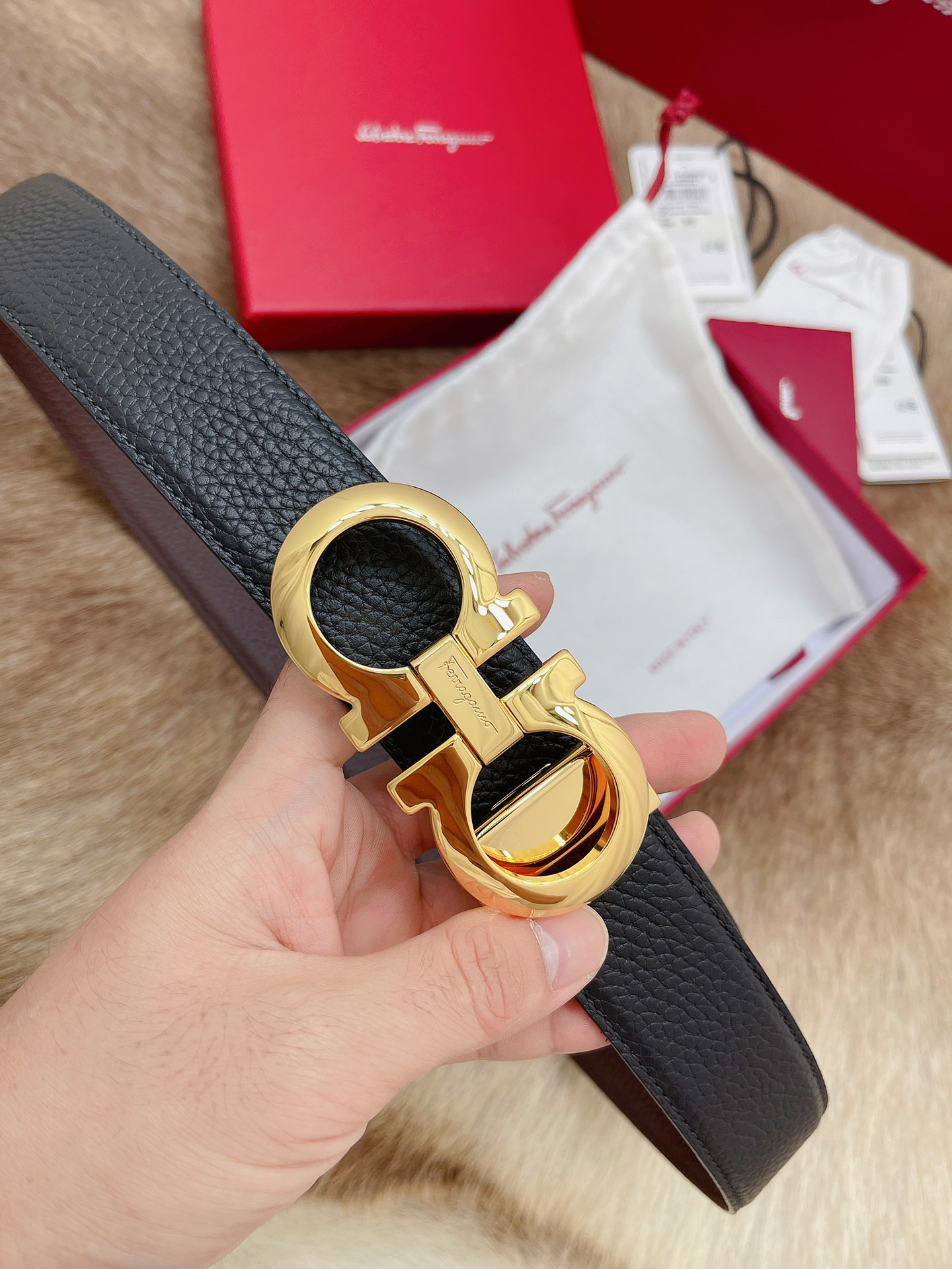 Salvatore Ferragamo Male Basic Belt M