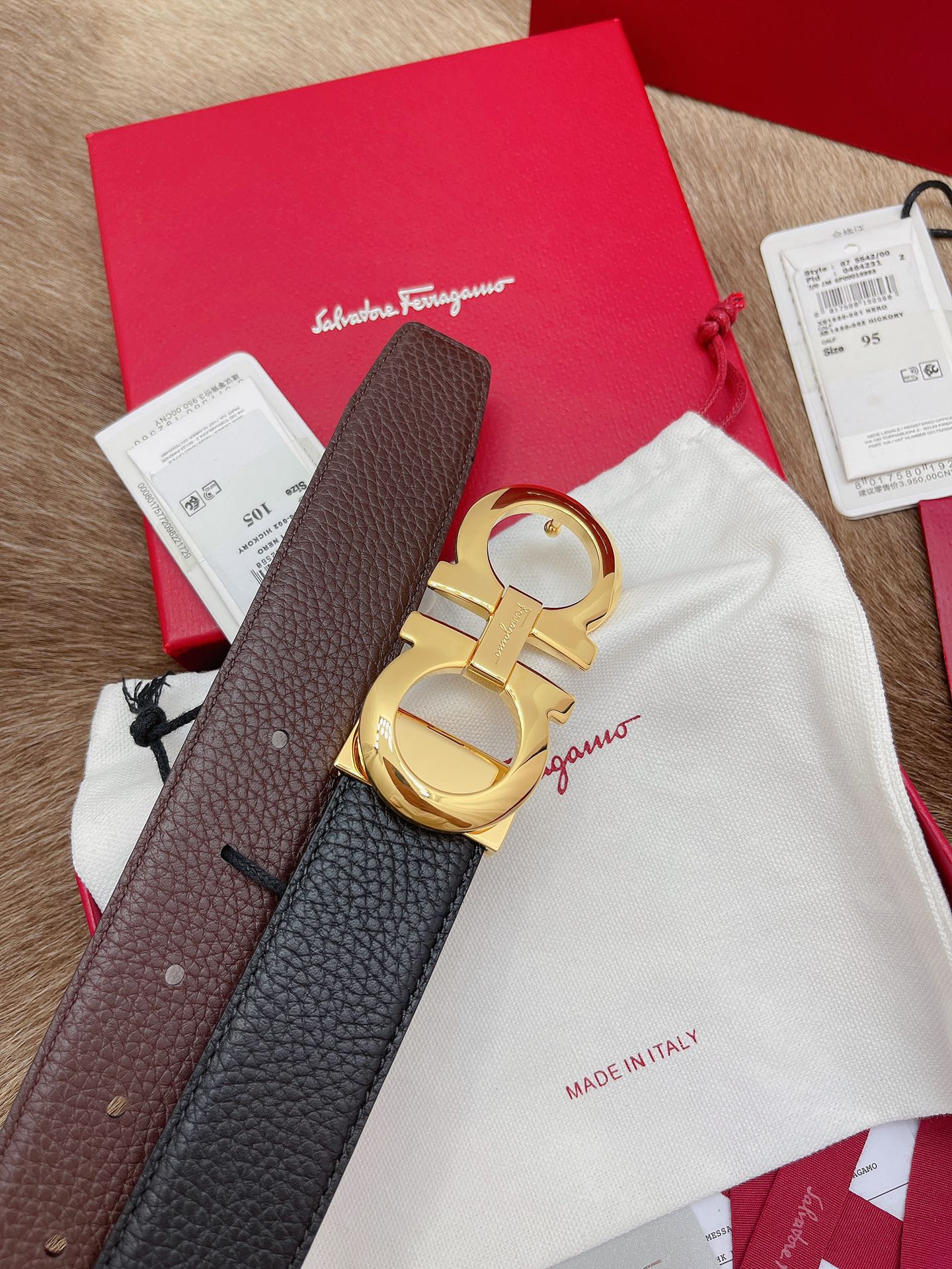 Salvatore Ferragamo Male Basic Belt M