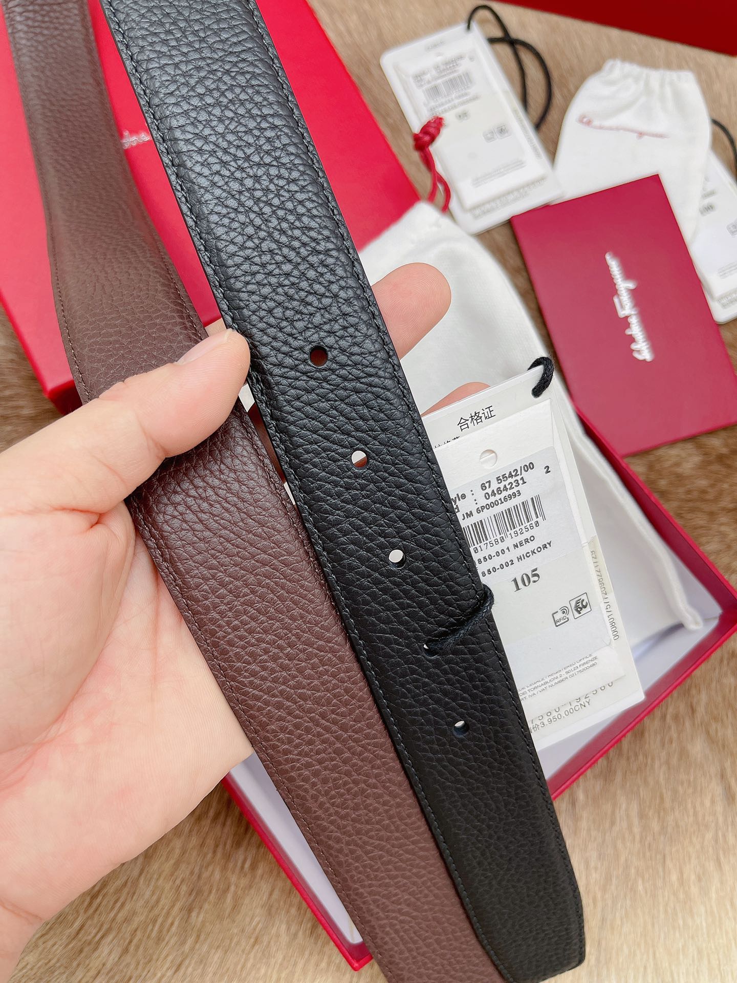 Salvatore Ferragamo Male Basic Belt M