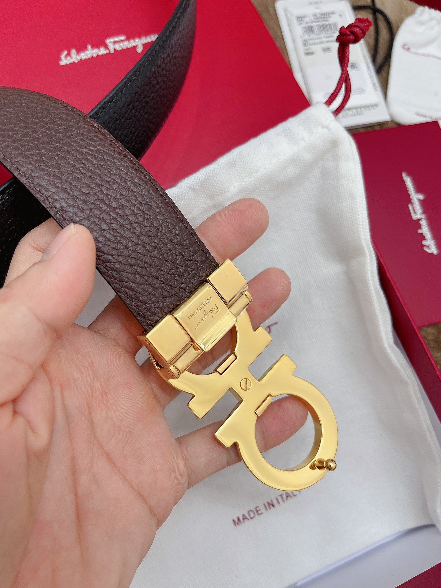 Salvatore Ferragamo Male Basic Belt M