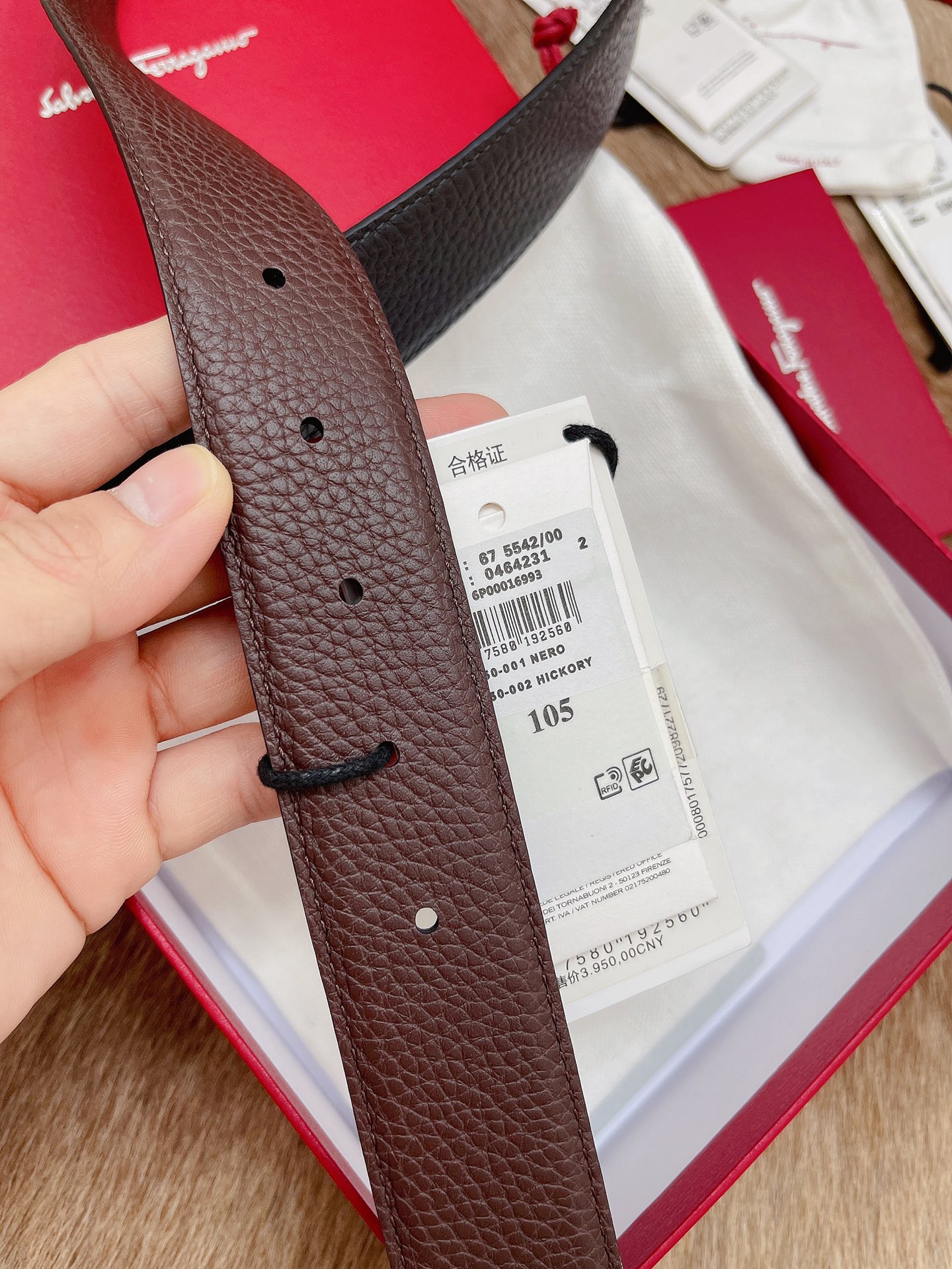 Salvatore Ferragamo Male Basic Belt M
