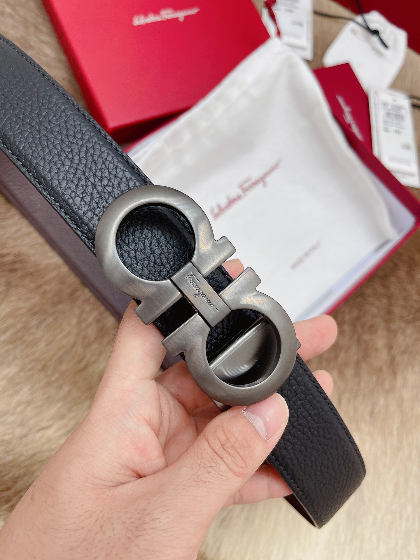 Salvatore Ferragamo Male Basic Belt M