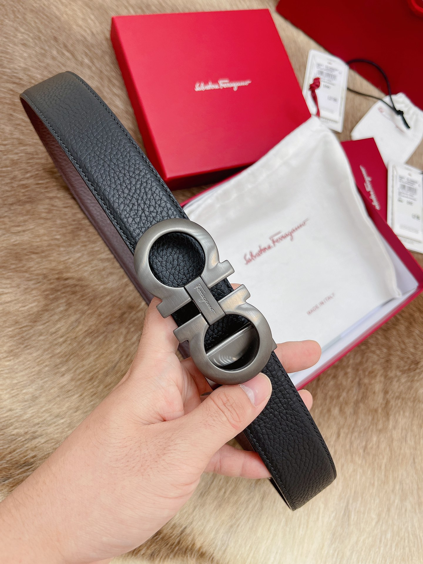 Salvatore Ferragamo Male Basic Belt M