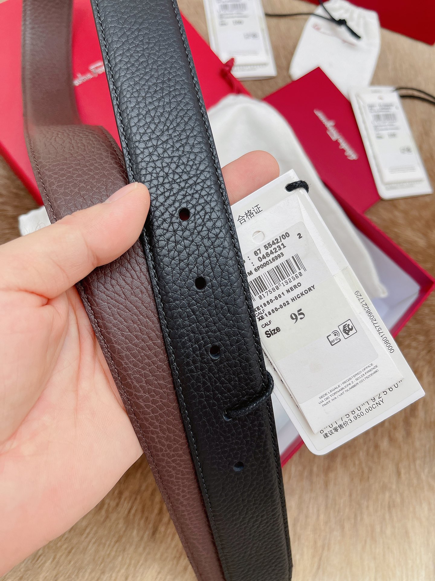 Salvatore Ferragamo Male Basic Belt M