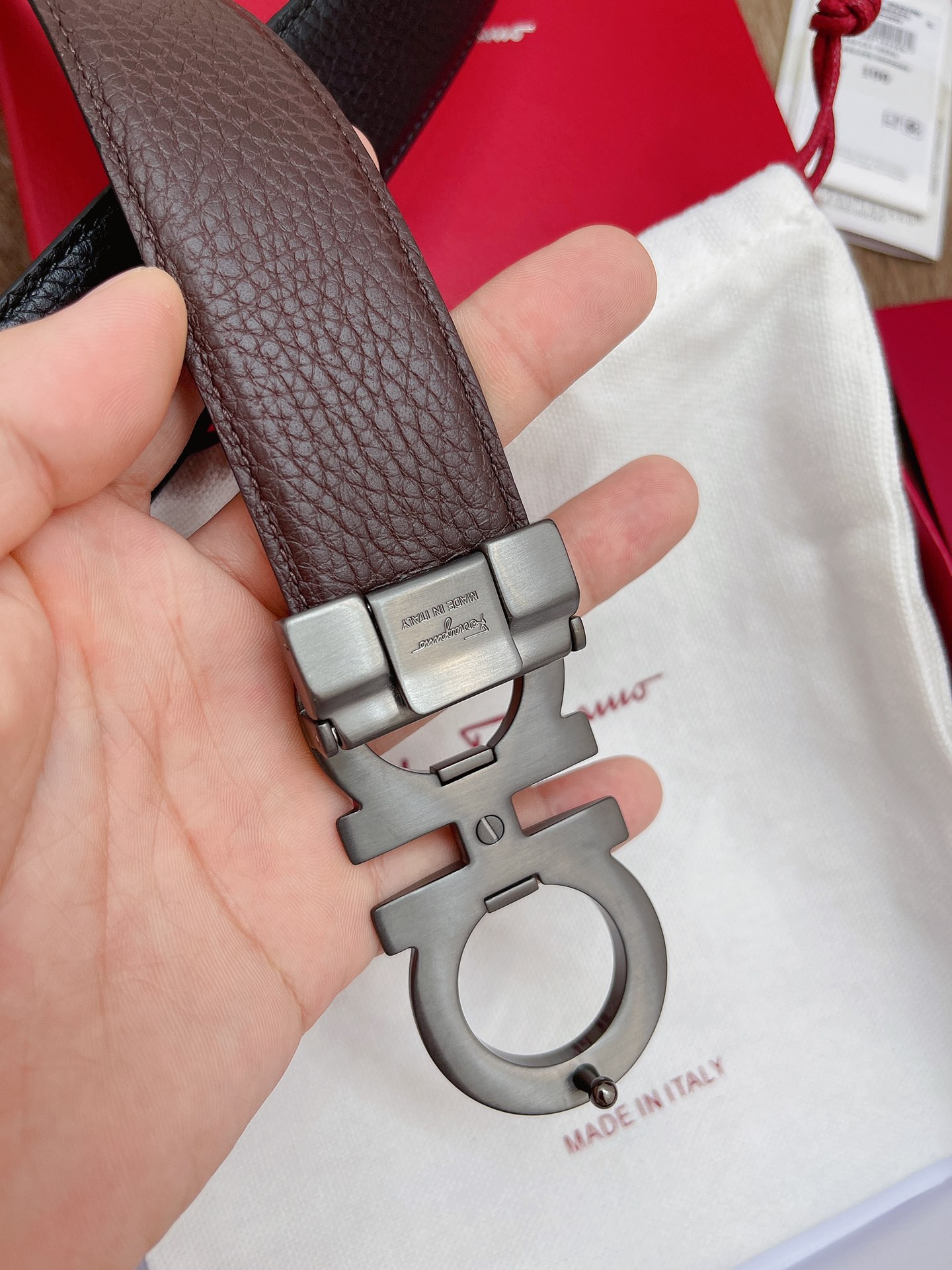 Salvatore Ferragamo Male Basic Belt M