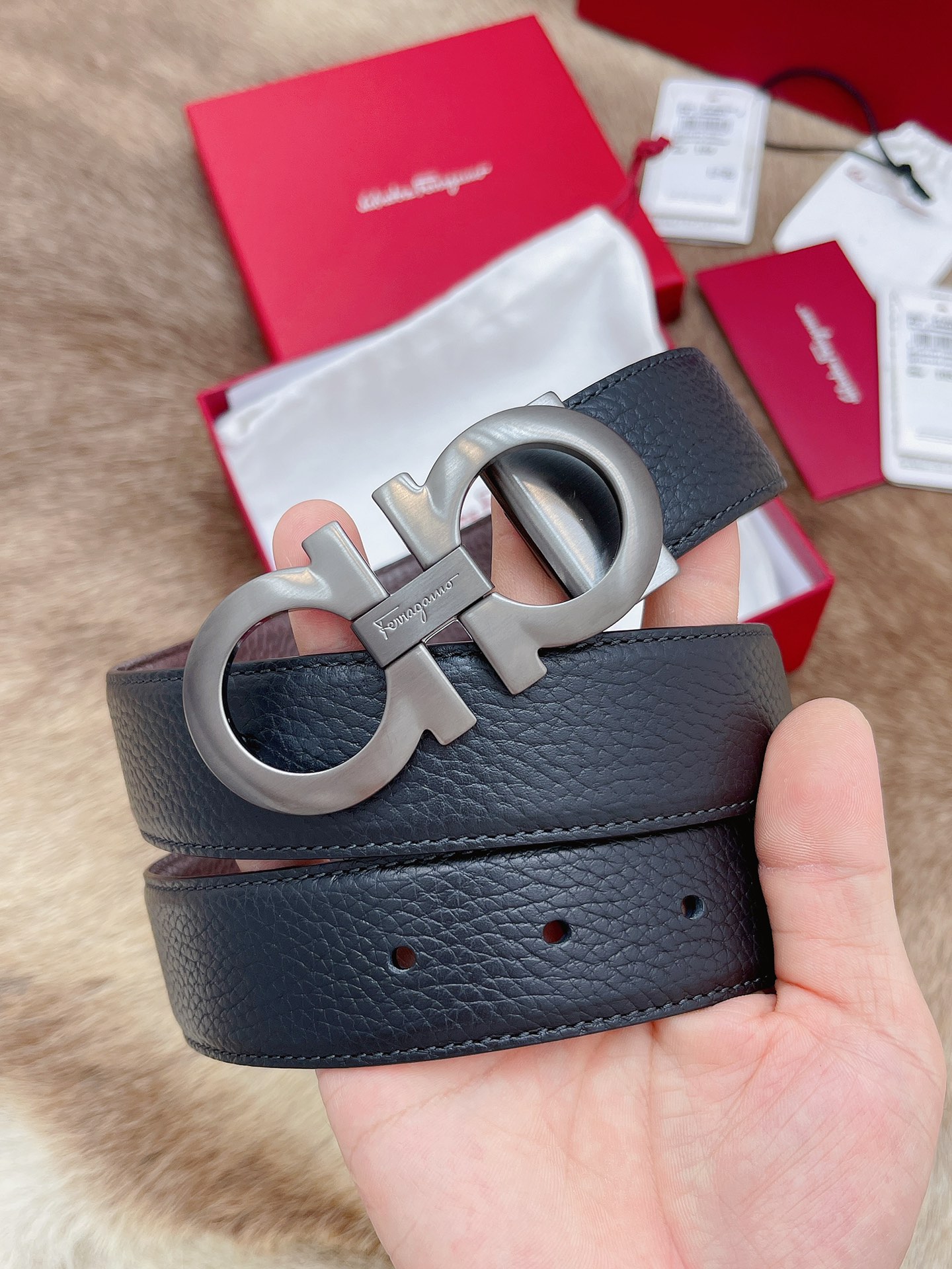 Salvatore Ferragamo Male Basic Belt M