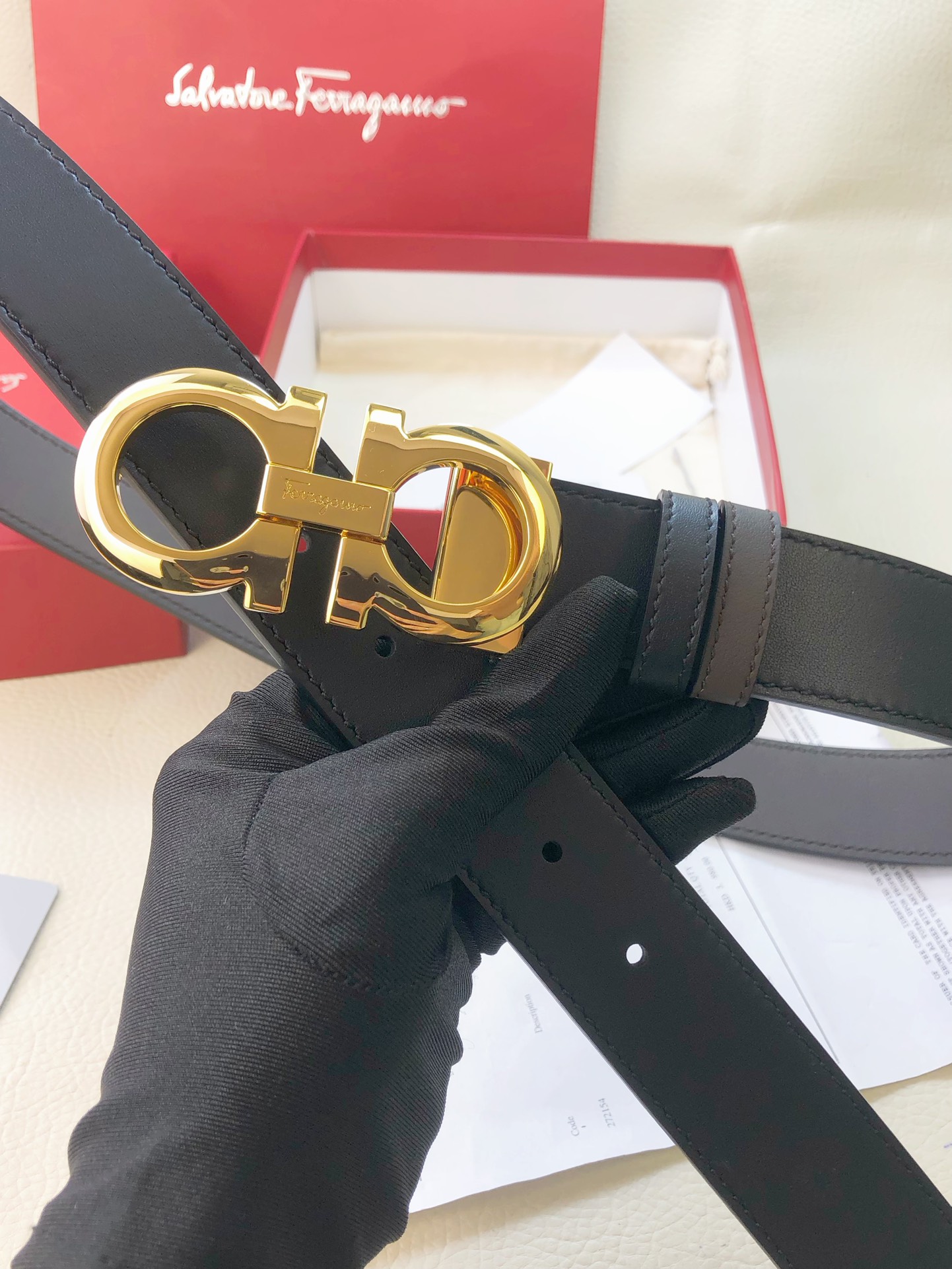 Salvatore Ferragamo Male Basic Belt M