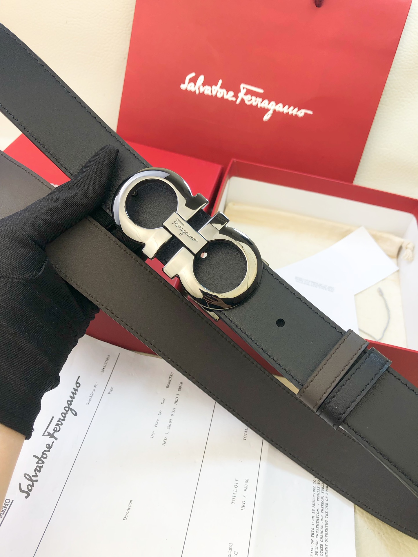 Salvatore Ferragamo Male Basic Belt M