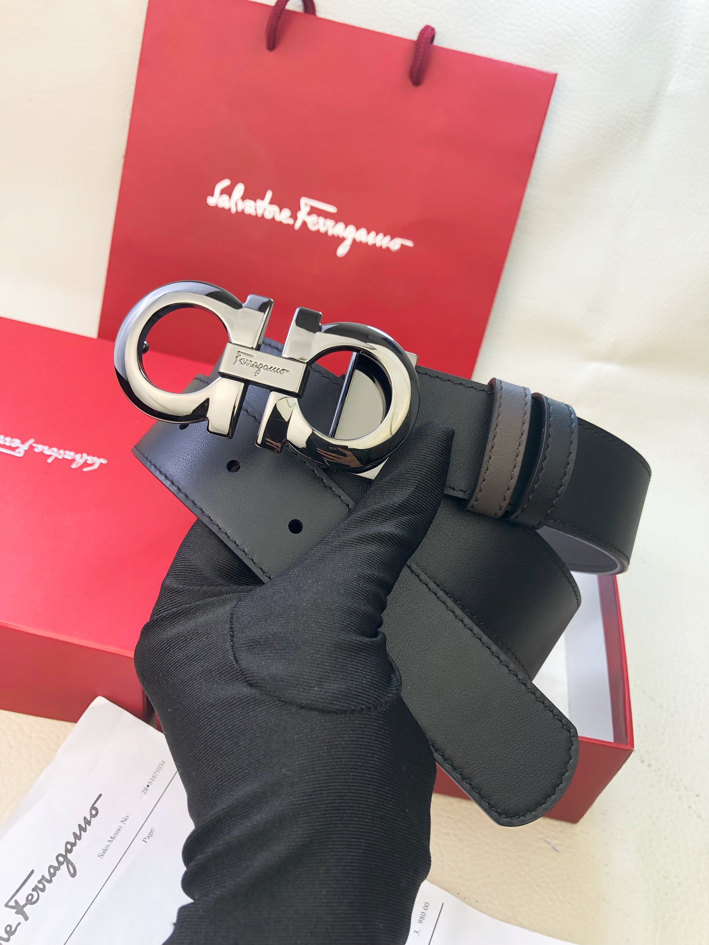 Salvatore Ferragamo Male Basic Belt M
