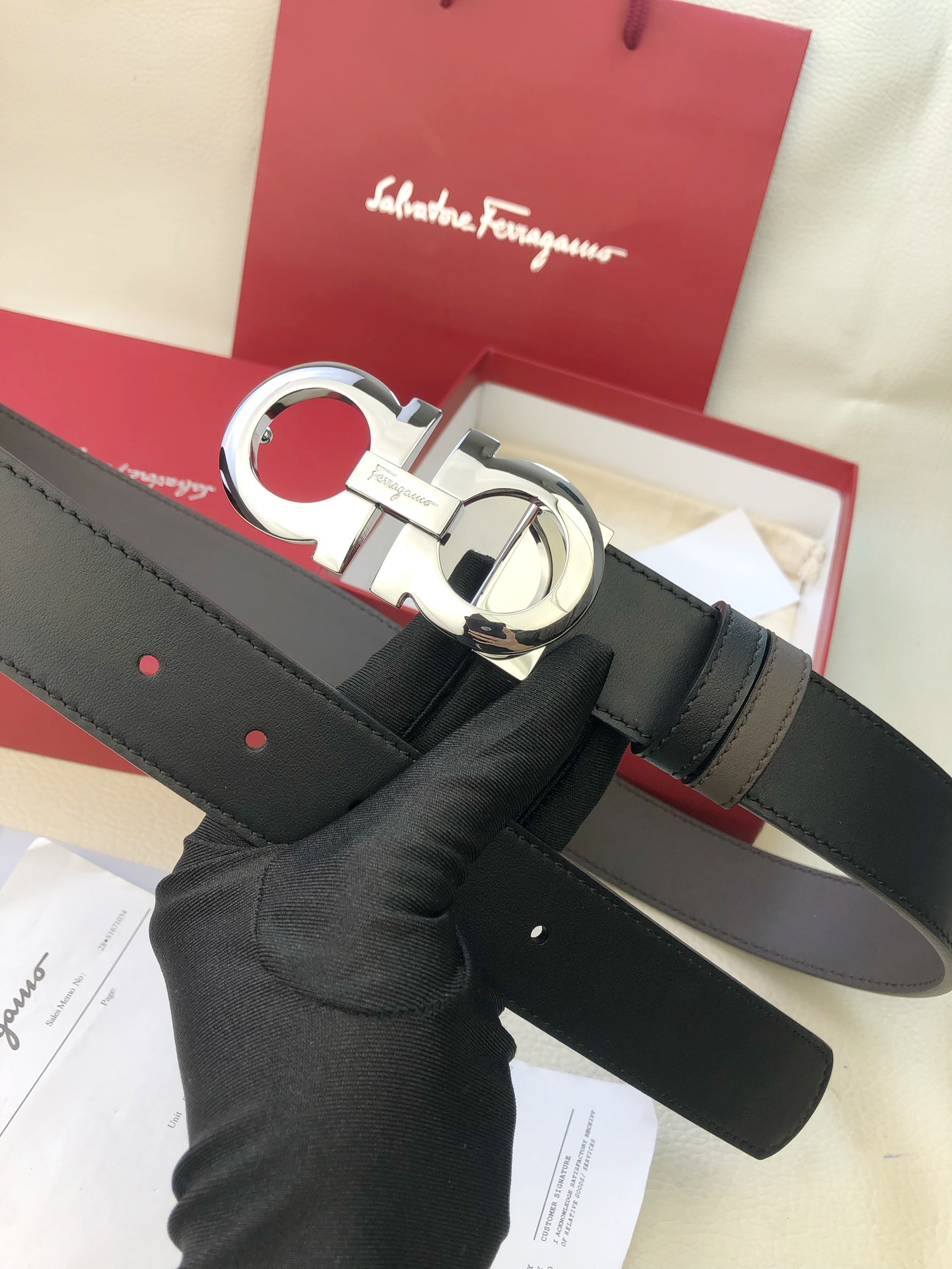 Salvatore Ferragamo Male Basic Belt M