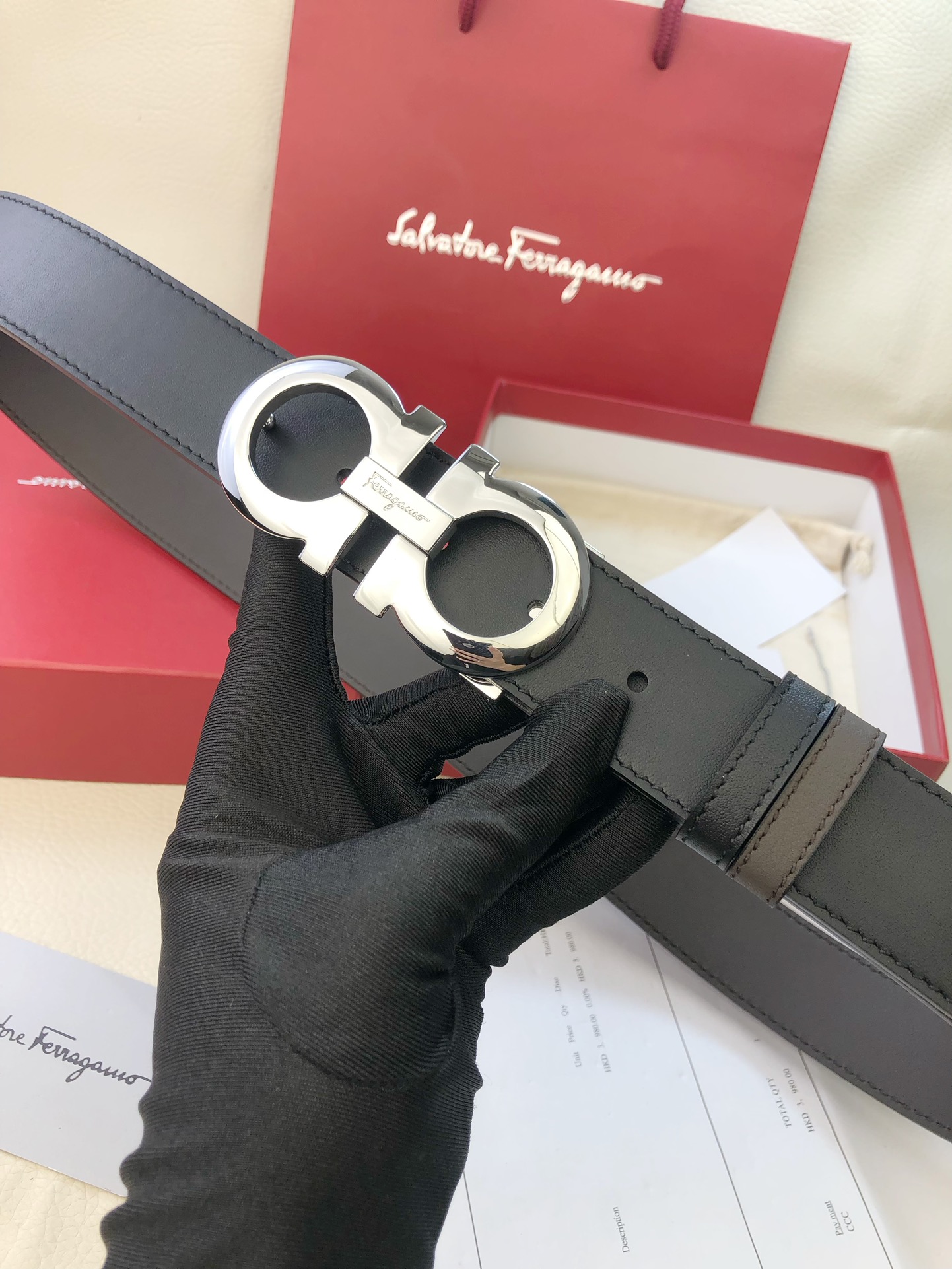 Salvatore Ferragamo Male Basic Belt M