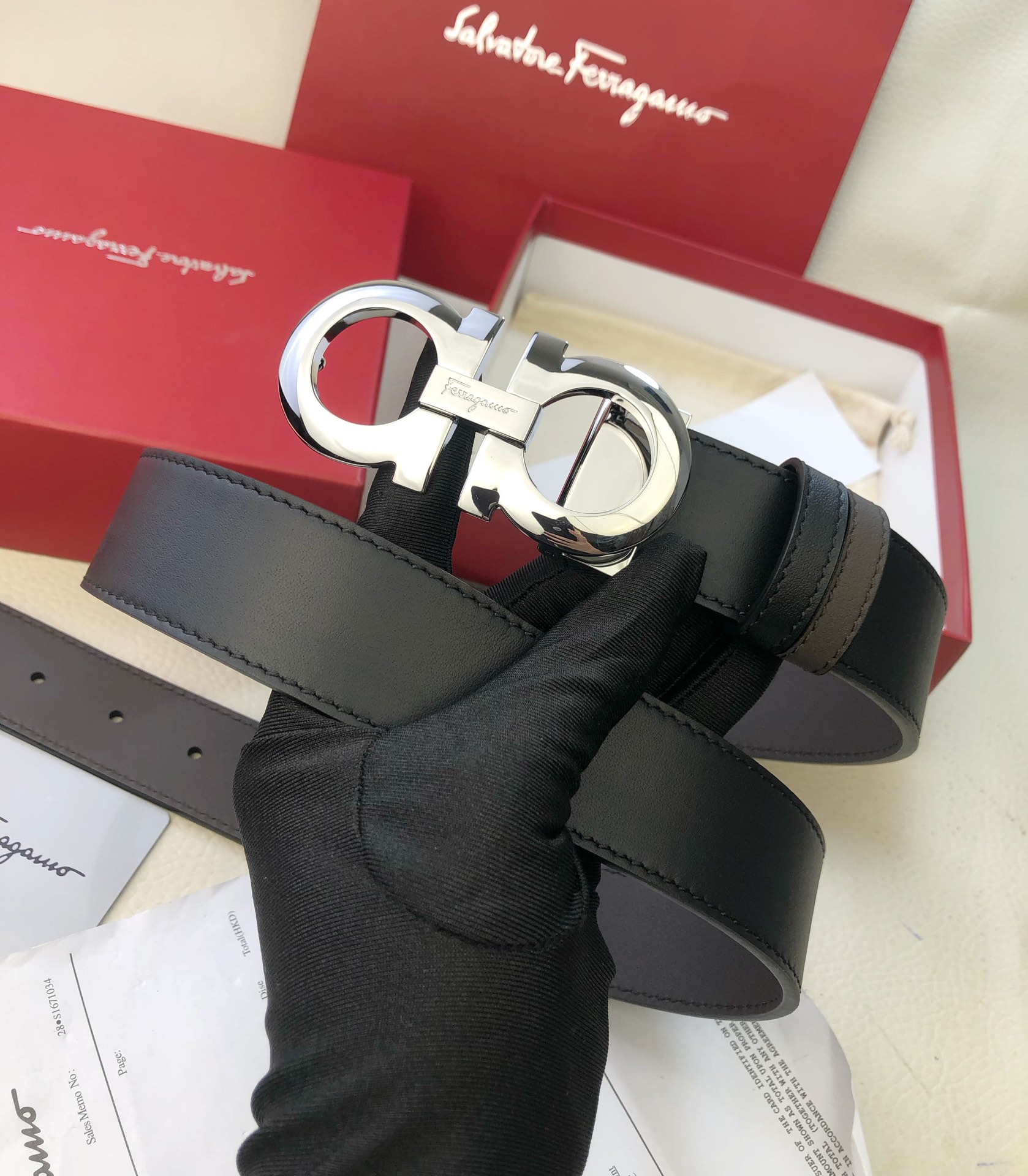Salvatore Ferragamo Male Basic Belt M