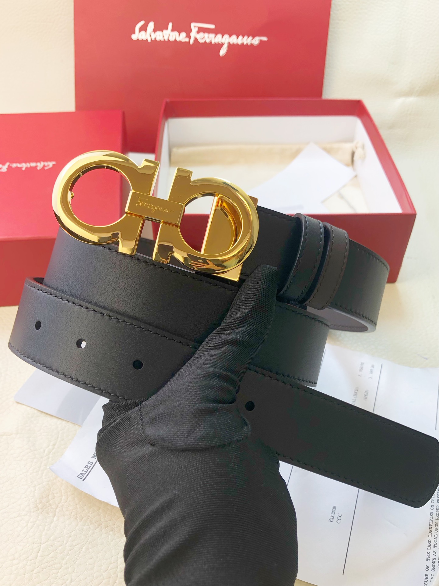 Salvatore Ferragamo Male Basic Belt M