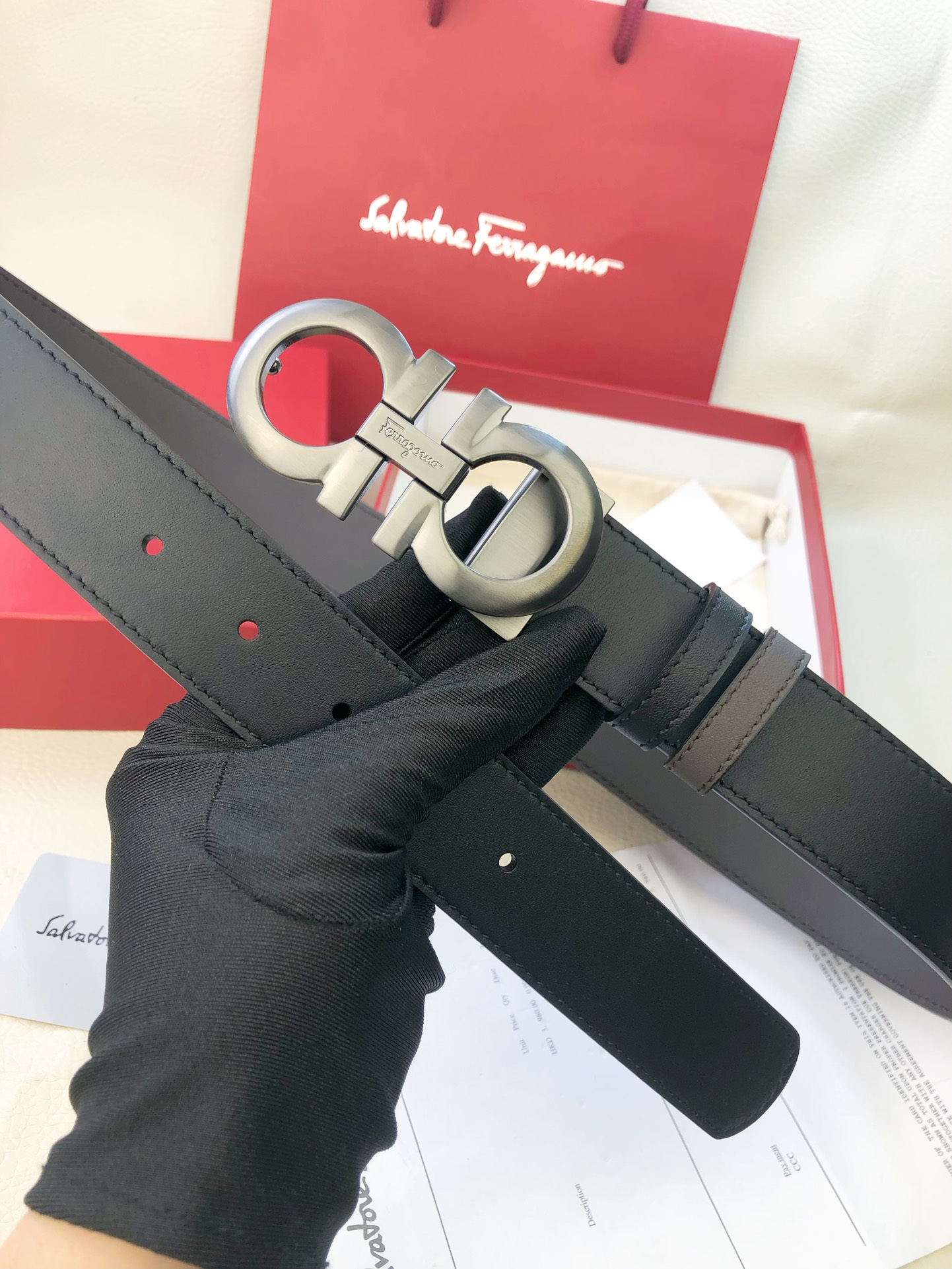 Salvatore Ferragamo Male Basic Belt M