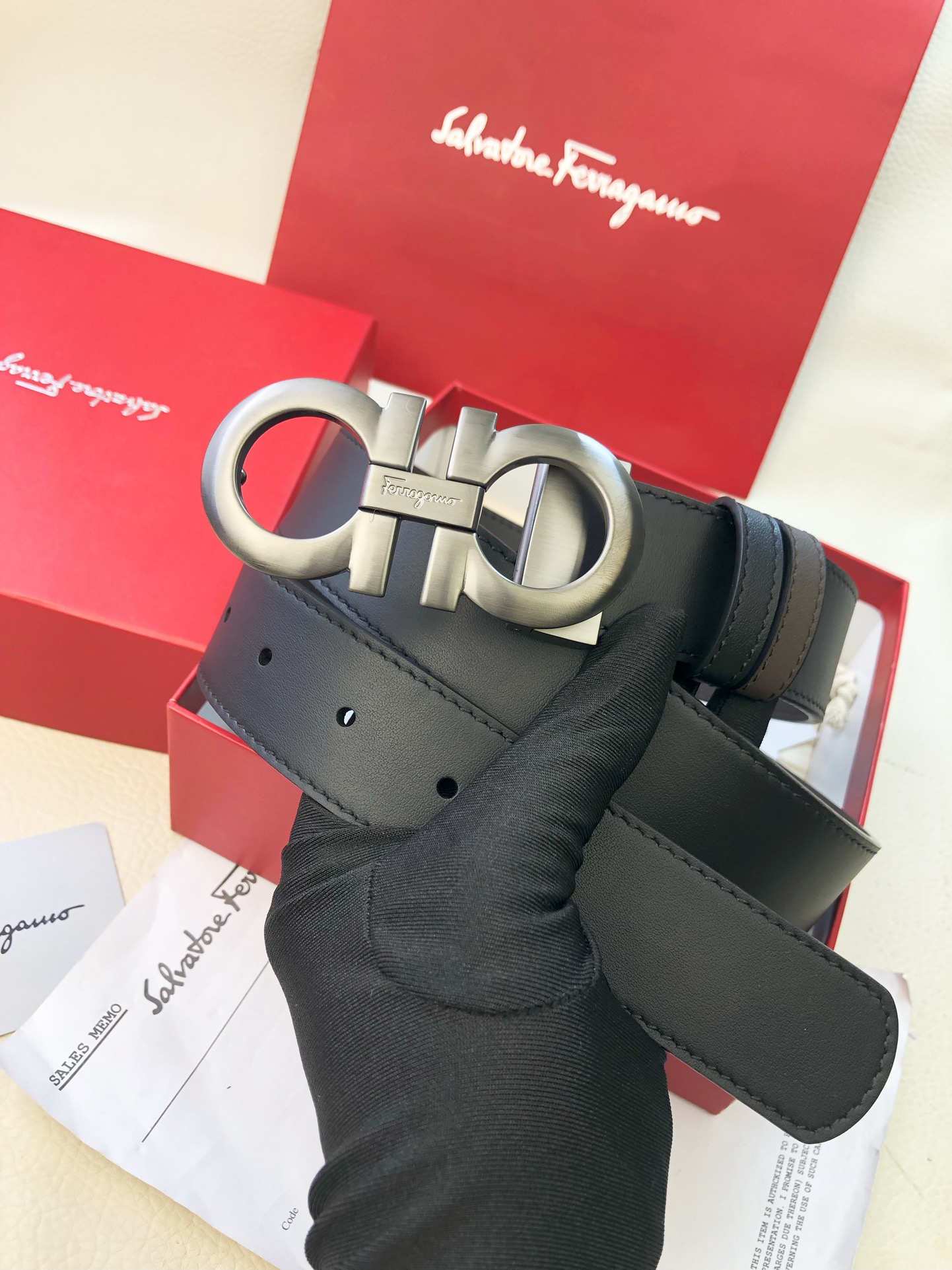 Salvatore Ferragamo Male Basic Belt M