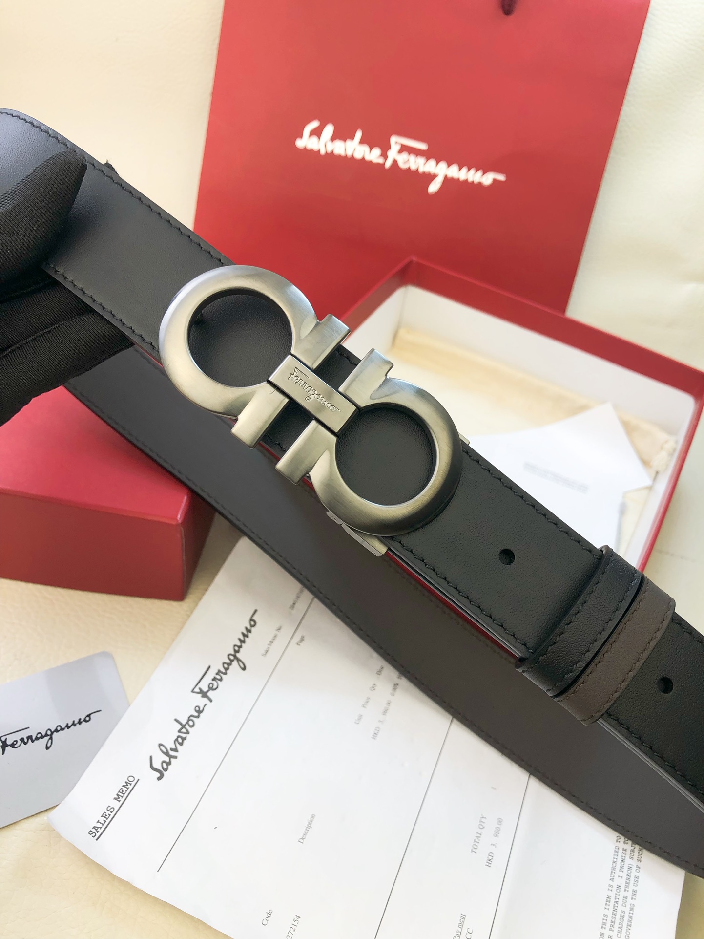 Salvatore Ferragamo Male Basic Belt M