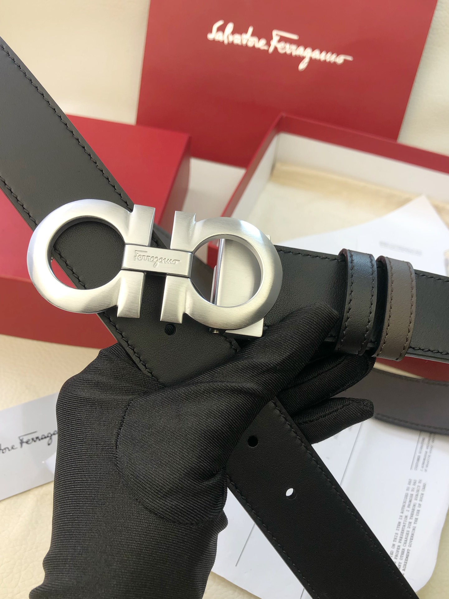 Salvatore Ferragamo Male Basic Belt M