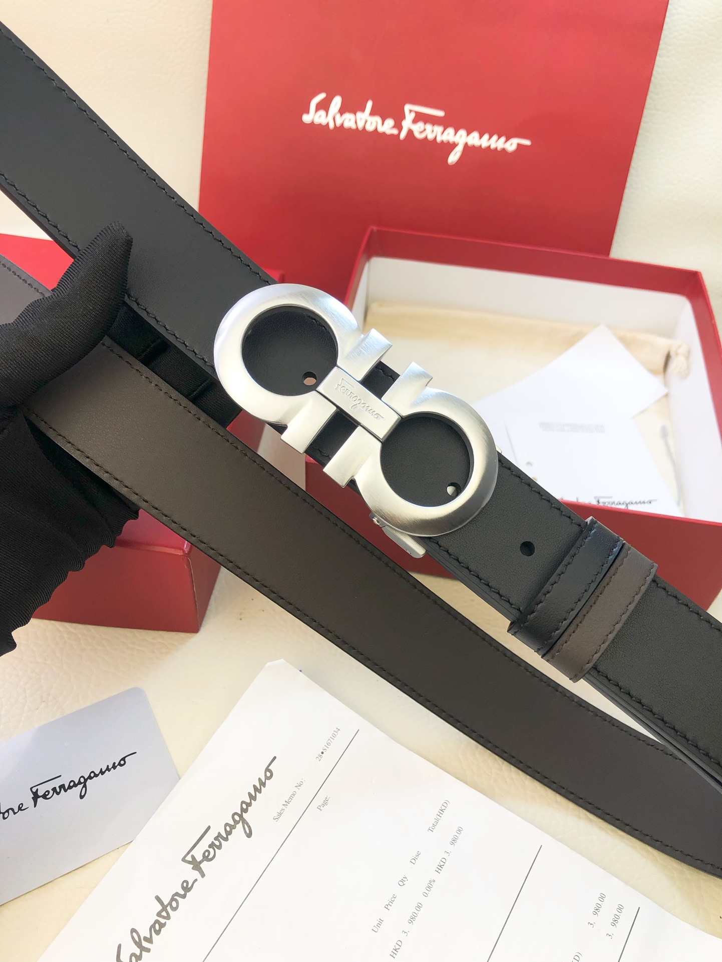 Salvatore Ferragamo Male Basic Belt M