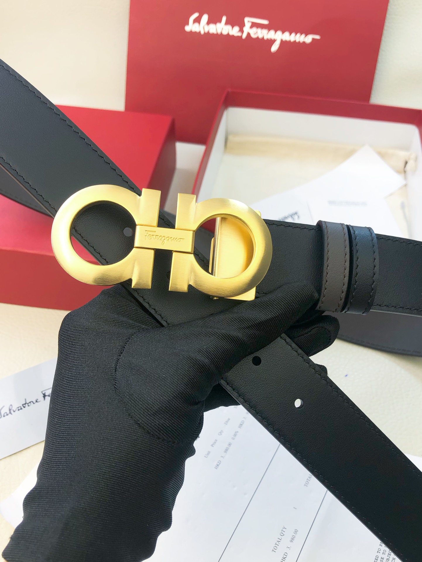 Salvatore Ferragamo Male Basic Belt M