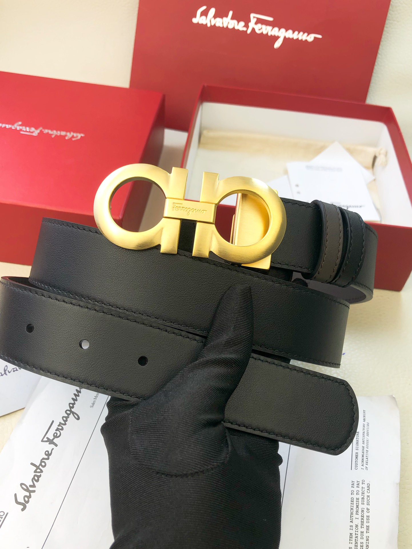 Salvatore Ferragamo Male Basic Belt M