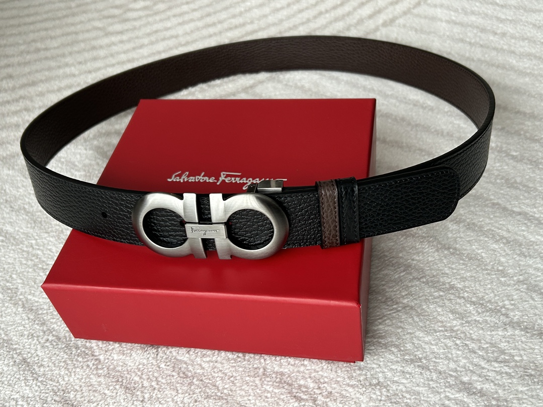 Salvatore Ferragamo Male Basic Belt Brown M