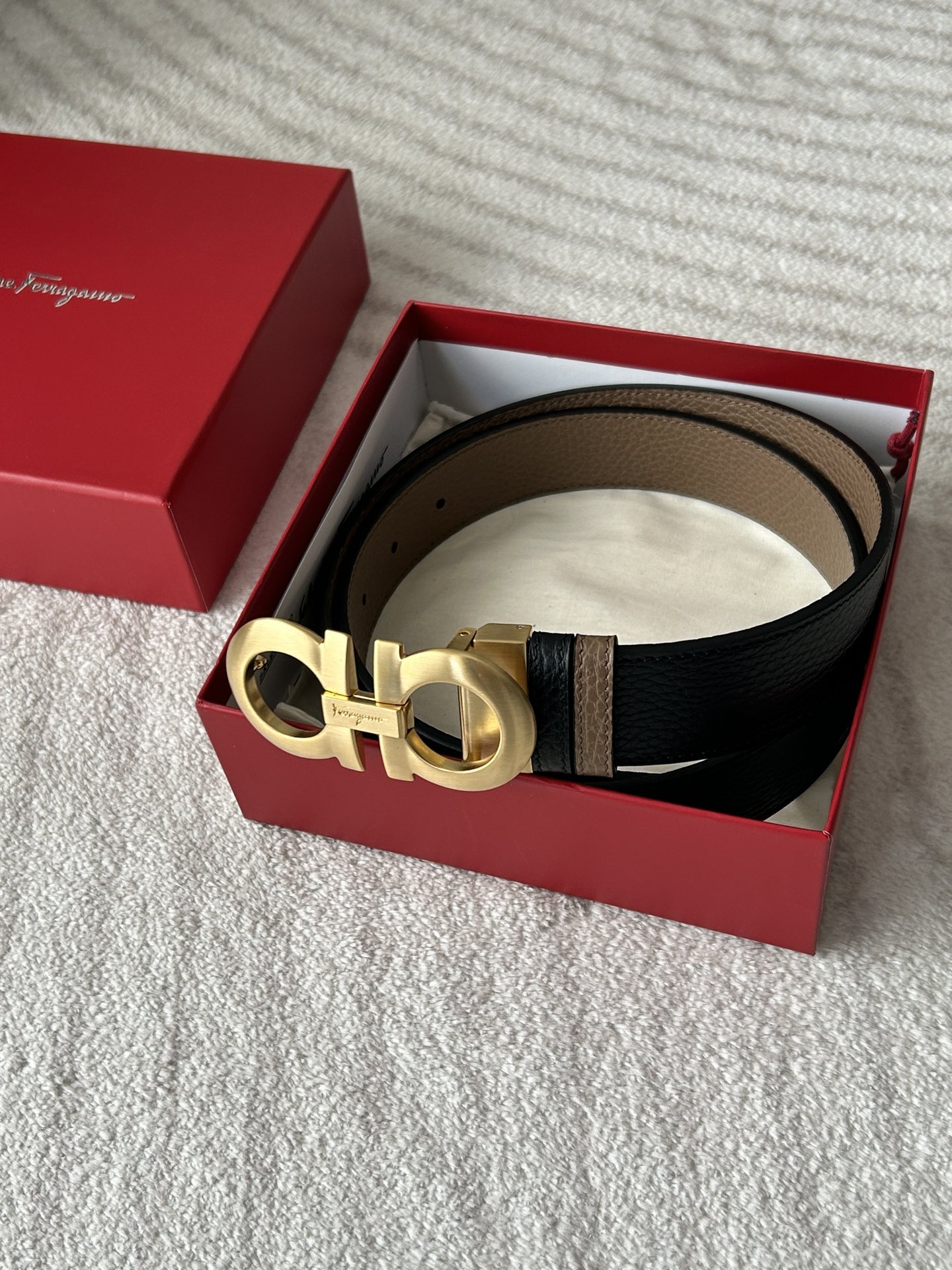 Salvatore Ferragamo Male Basic Belt Brown M