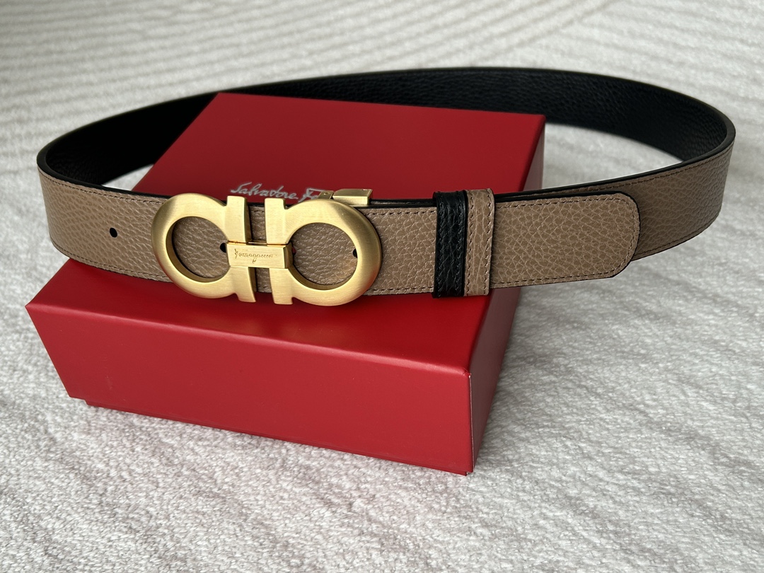 Salvatore Ferragamo Male Basic Belt Brown M