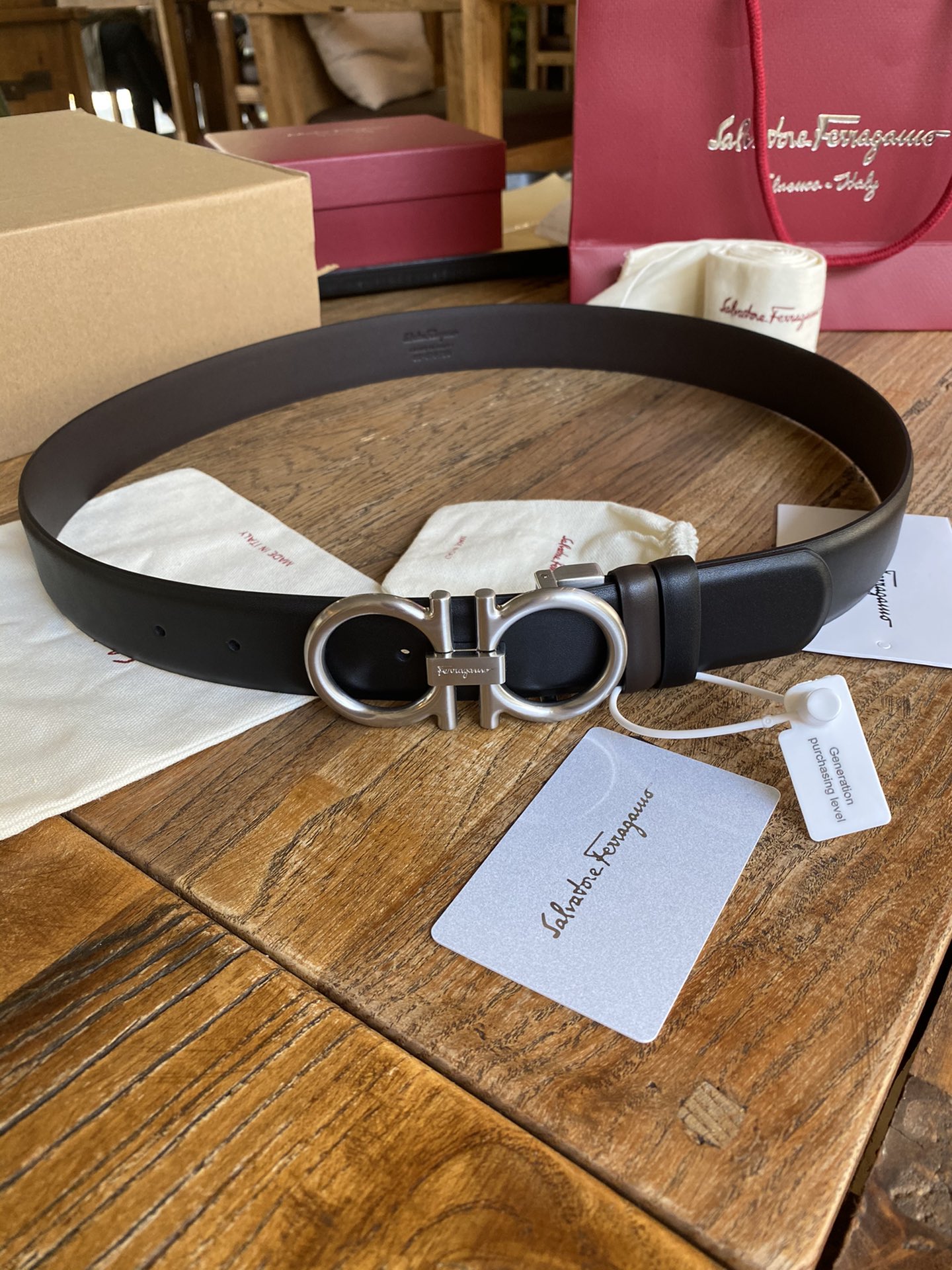 Salvatore Ferragamo Male Basic Belt M