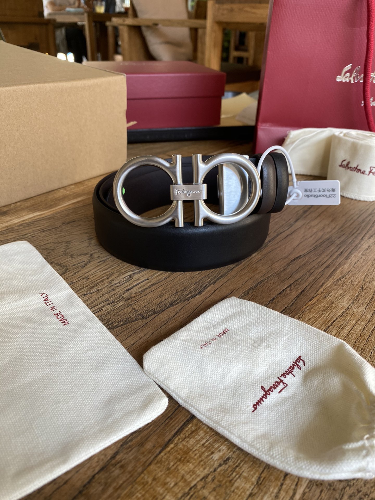 Salvatore Ferragamo Male Basic Belt M