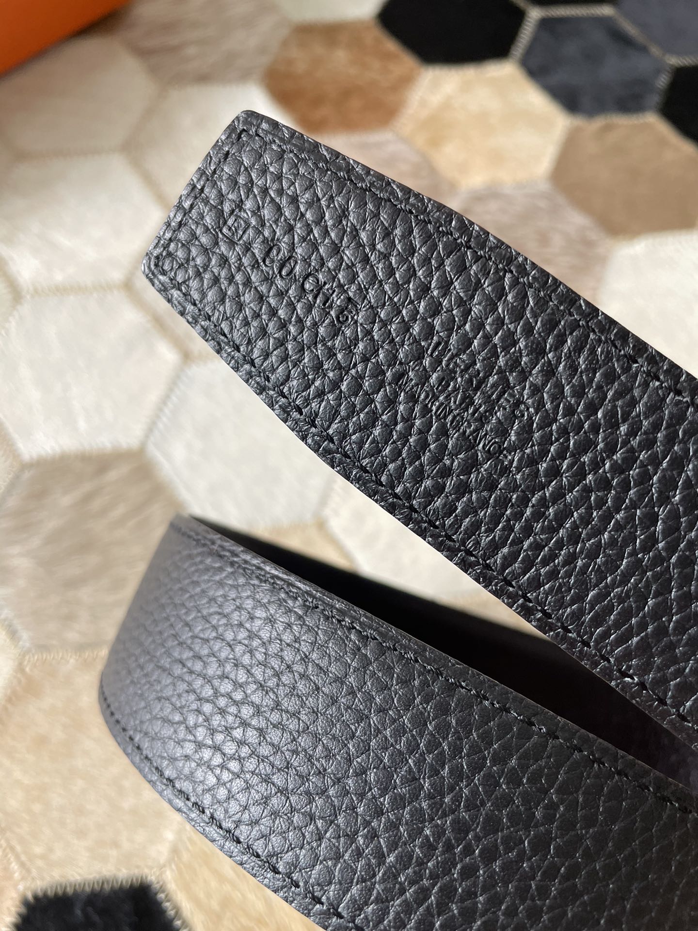 Hermès Male Basic Belt 38mm-s-m