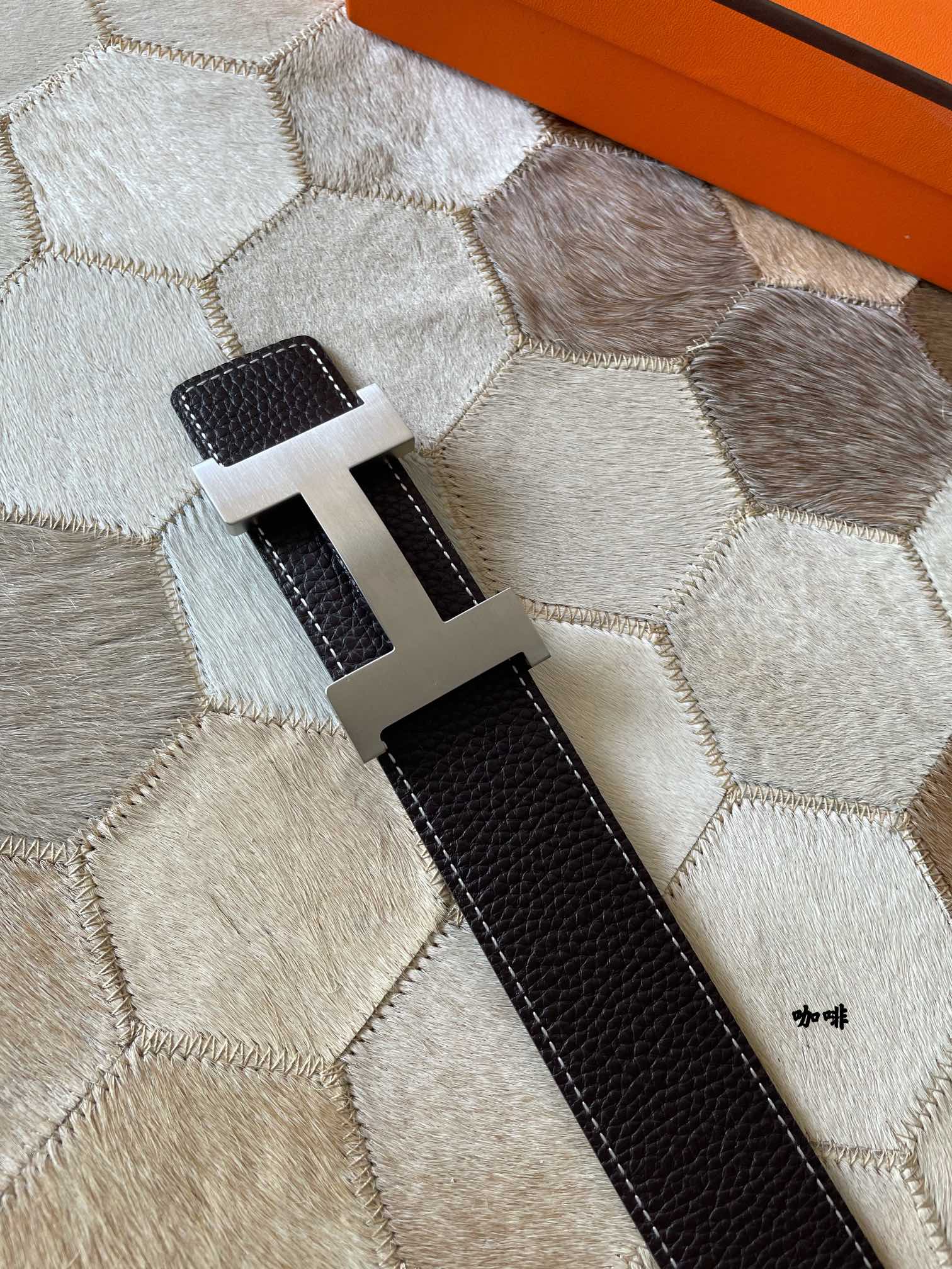 Hermès Male Basic Belt 38mm-s-m