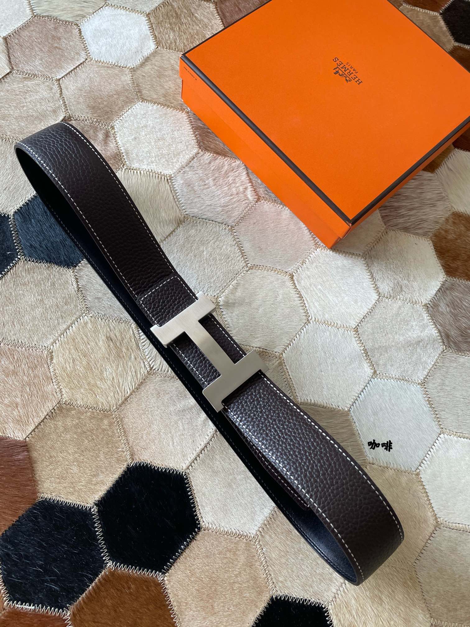 Hermès Male Basic Belt 38mm-s-m