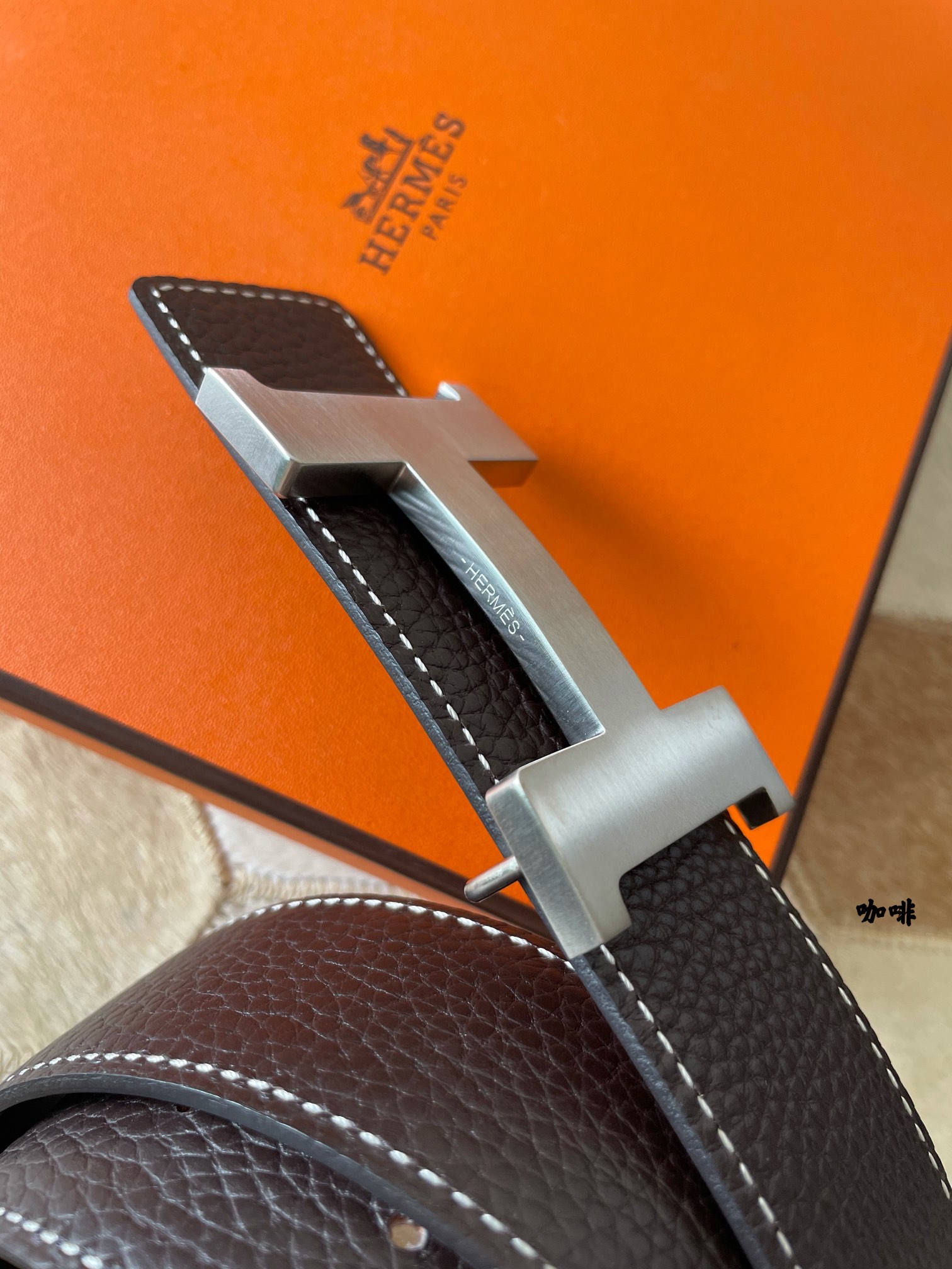 Hermès Male Basic Belt 38mm-s-m