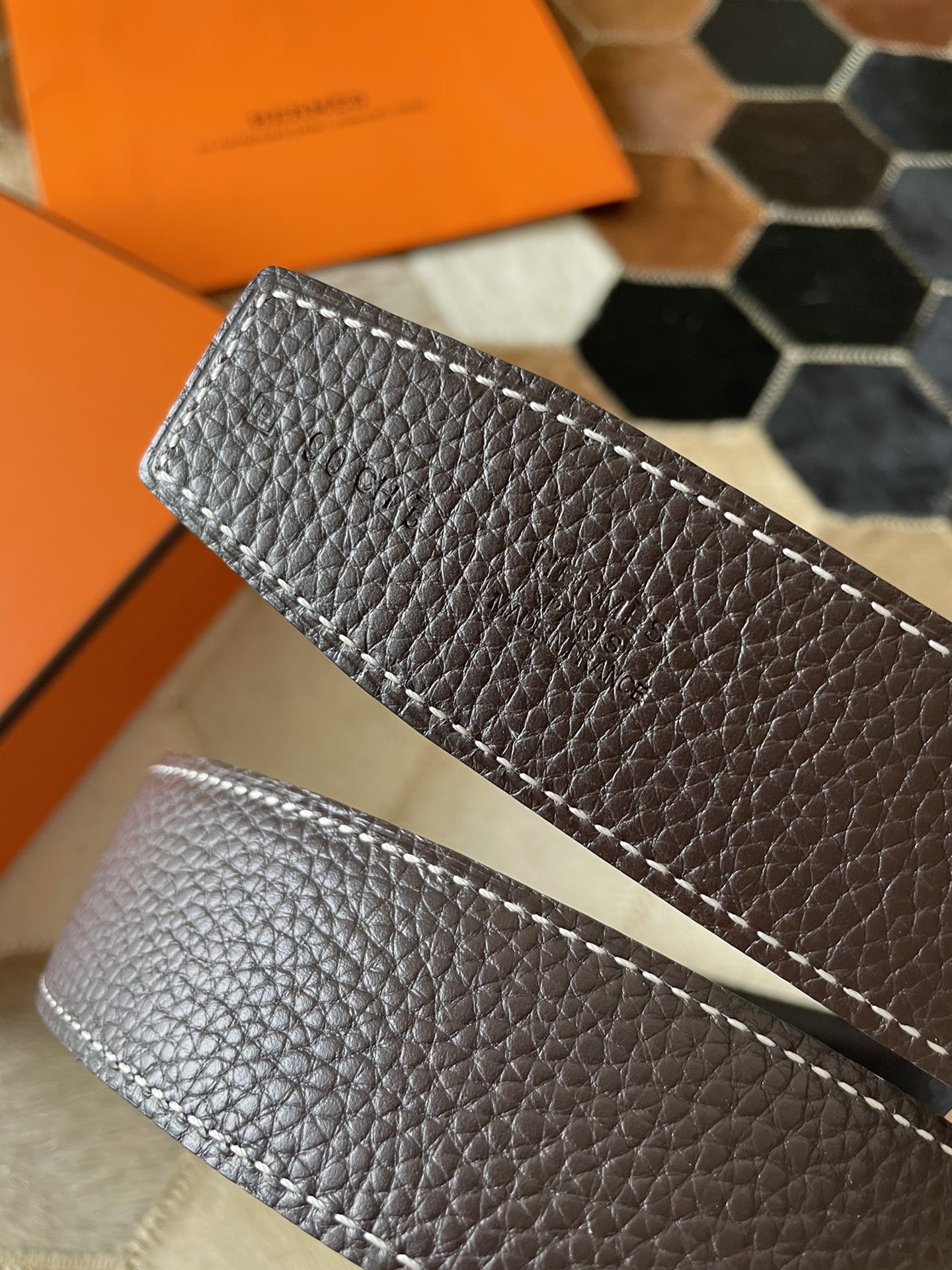 Hermès Male Basic Belt 38mm-s-m