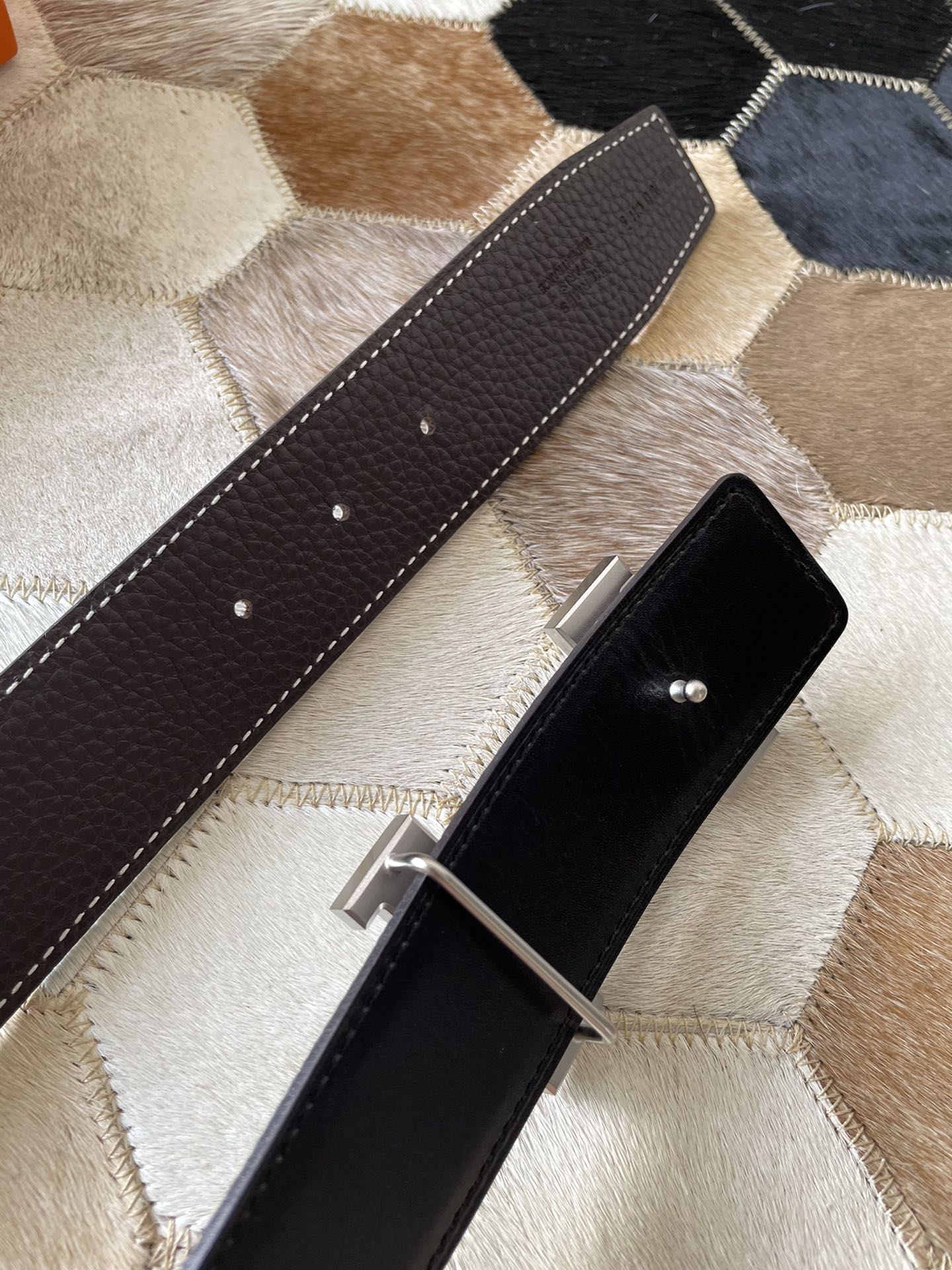 Hermès Male Basic Belt 38mm-s-m