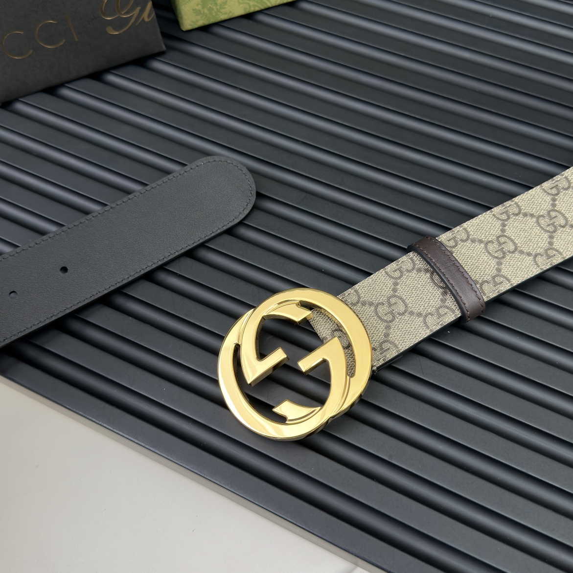 Gucci Male Basic Belt Cow Leather Waterproof M