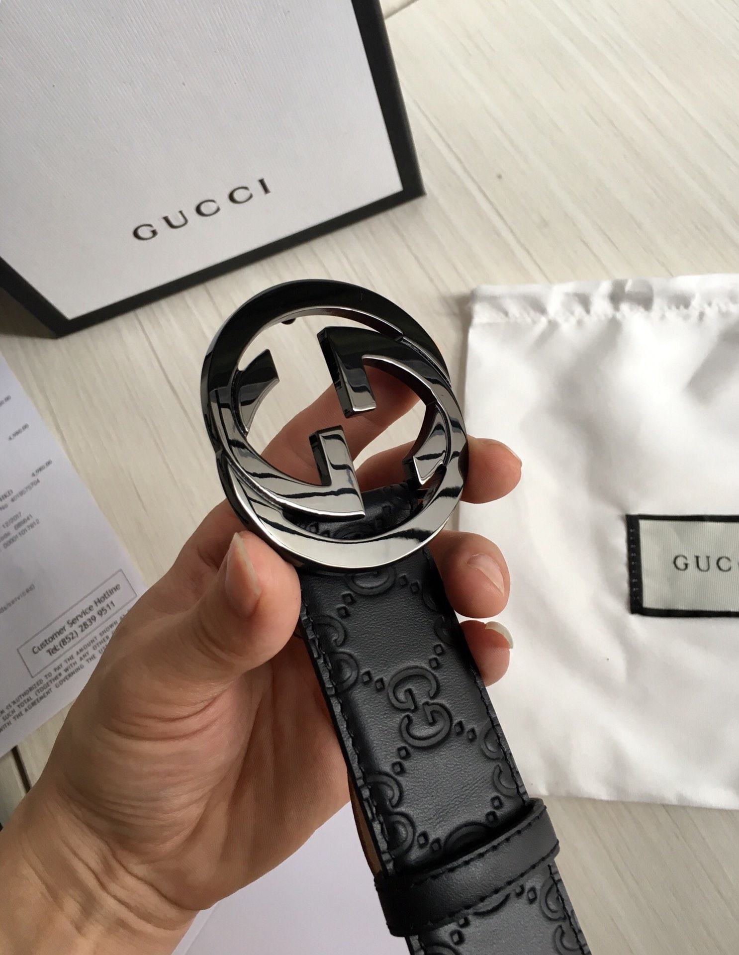 Gucci Male Basic Belt M