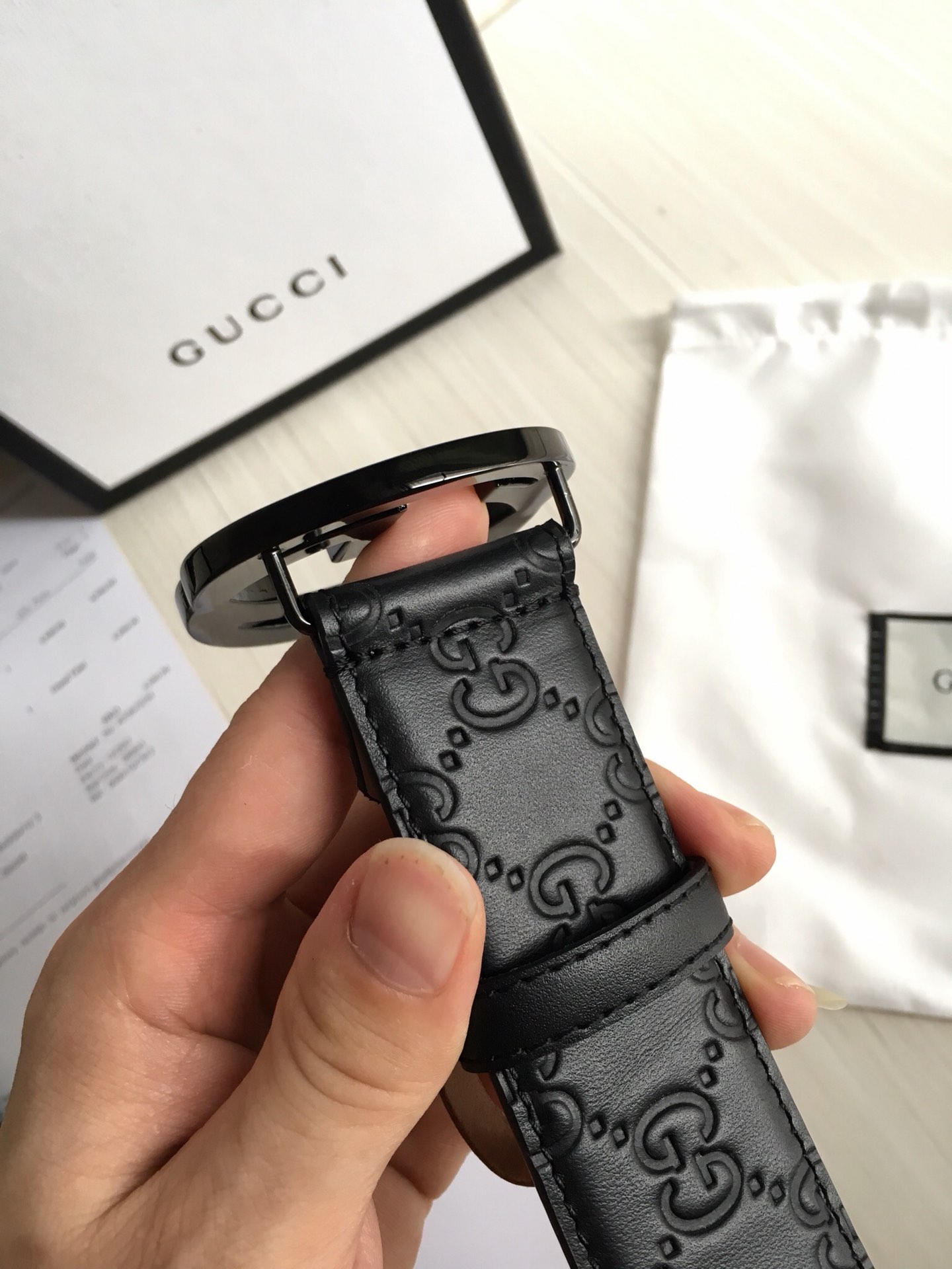 Gucci Male Basic Belt M