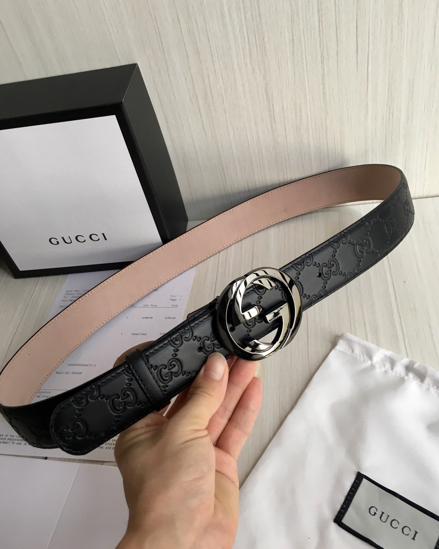 Gucci Male Basic Belt M