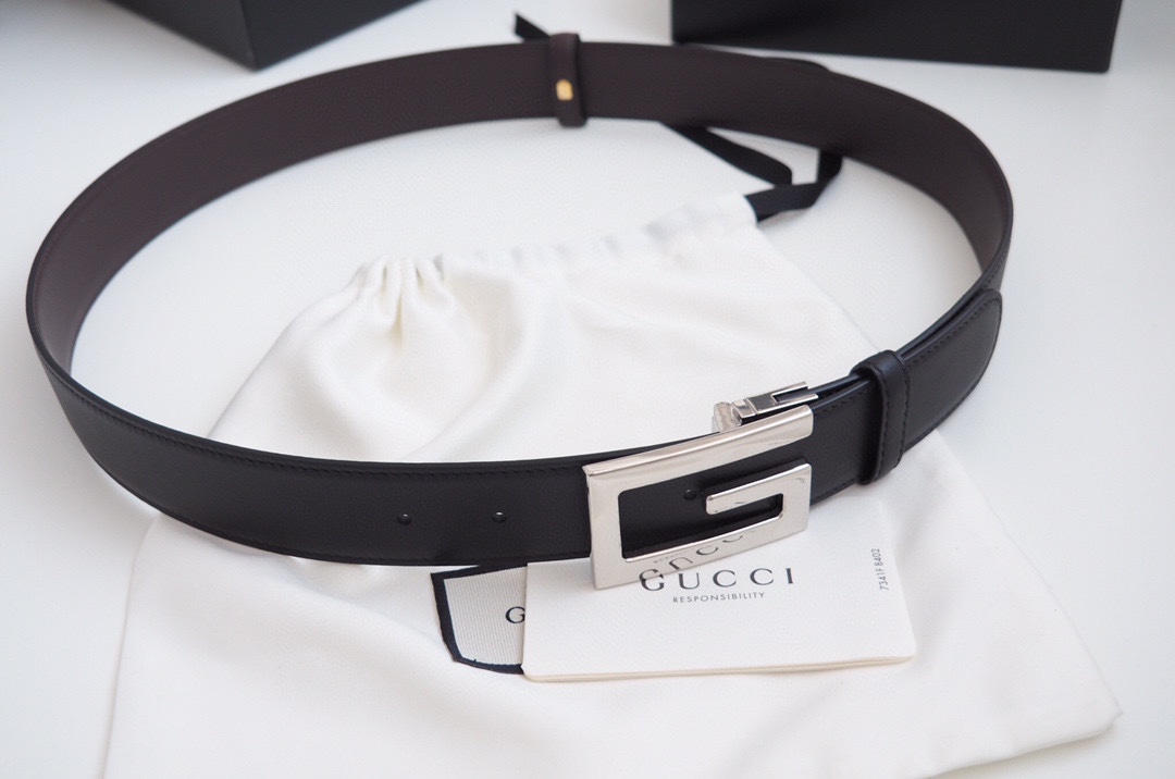Gucci Male Basic Belt Cow Leather M