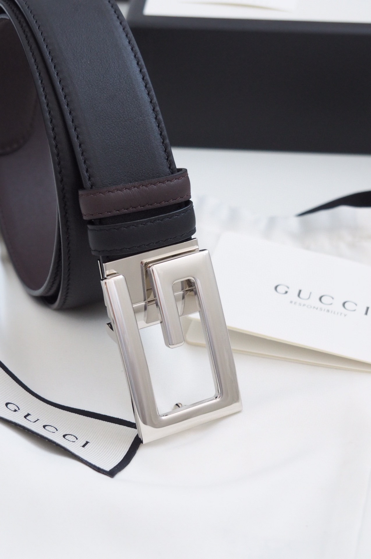Gucci Male Basic Belt Cow Leather M