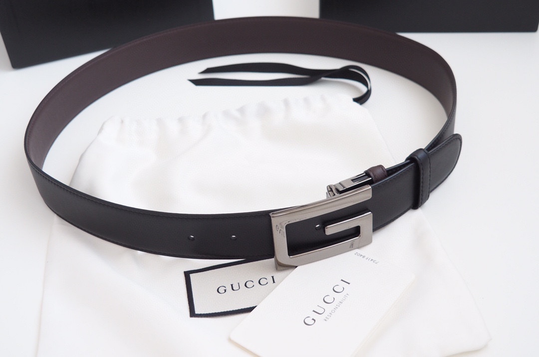 Gucci Male Basic Belt Cow Leather M