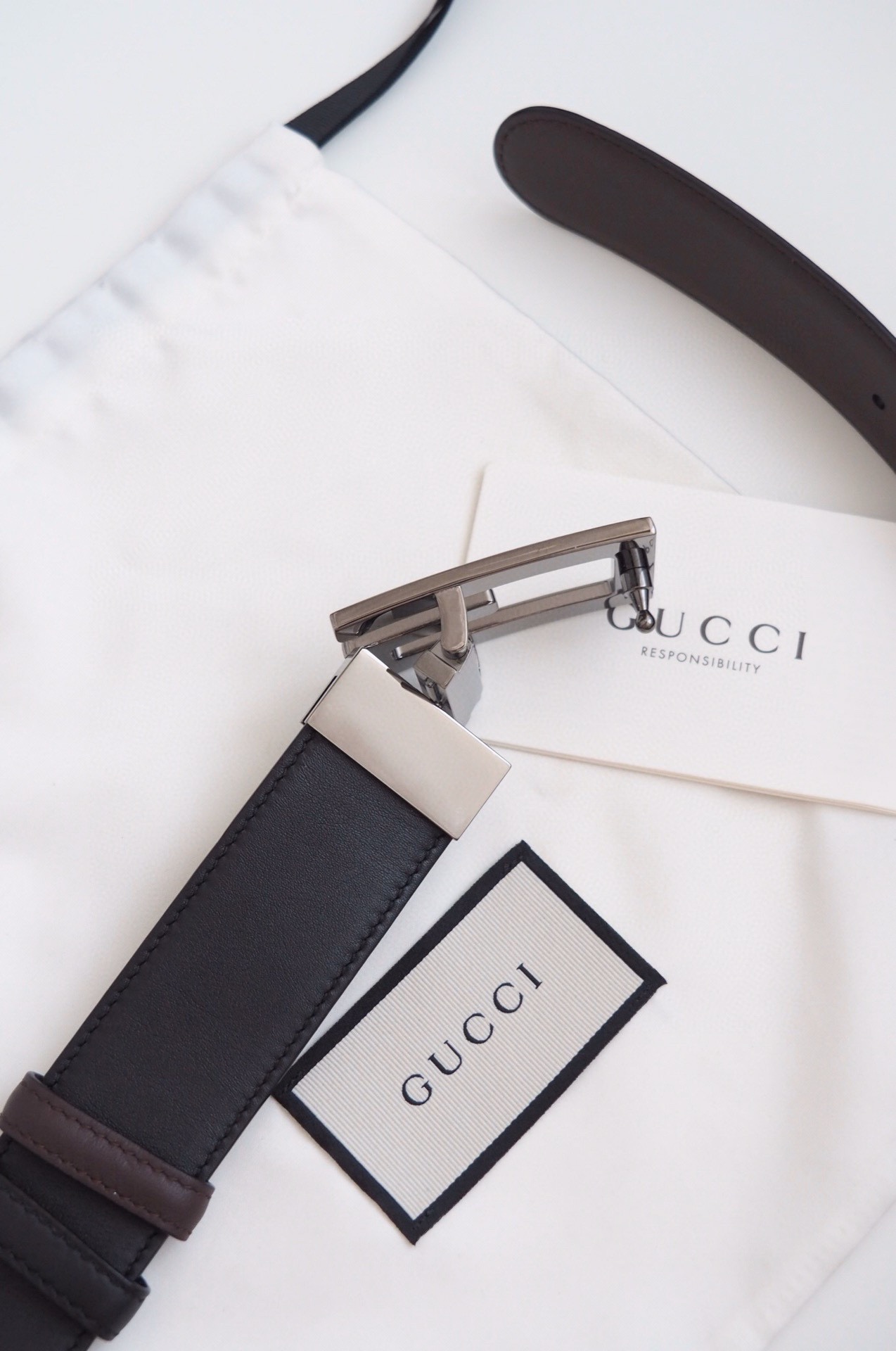 Gucci Male Basic Belt Cow Leather M