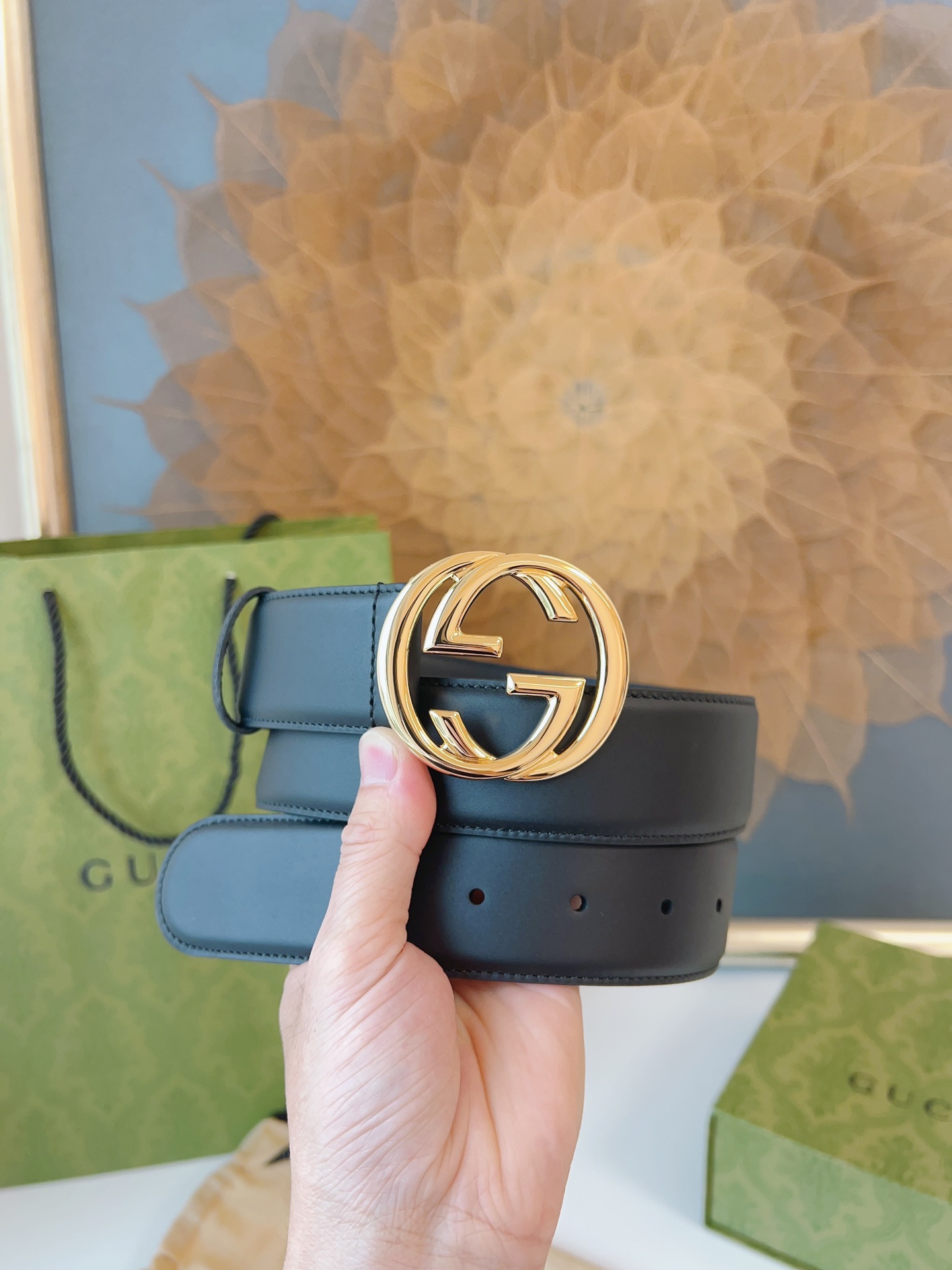 Gucci Male Basic Belt M-l