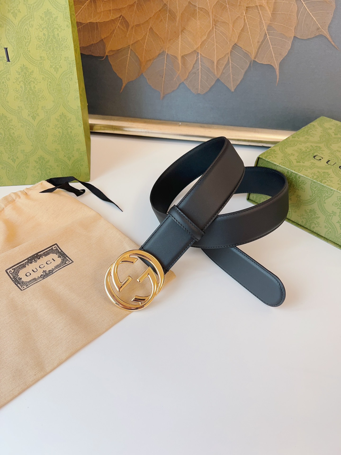 Gucci Male Basic Belt M-l