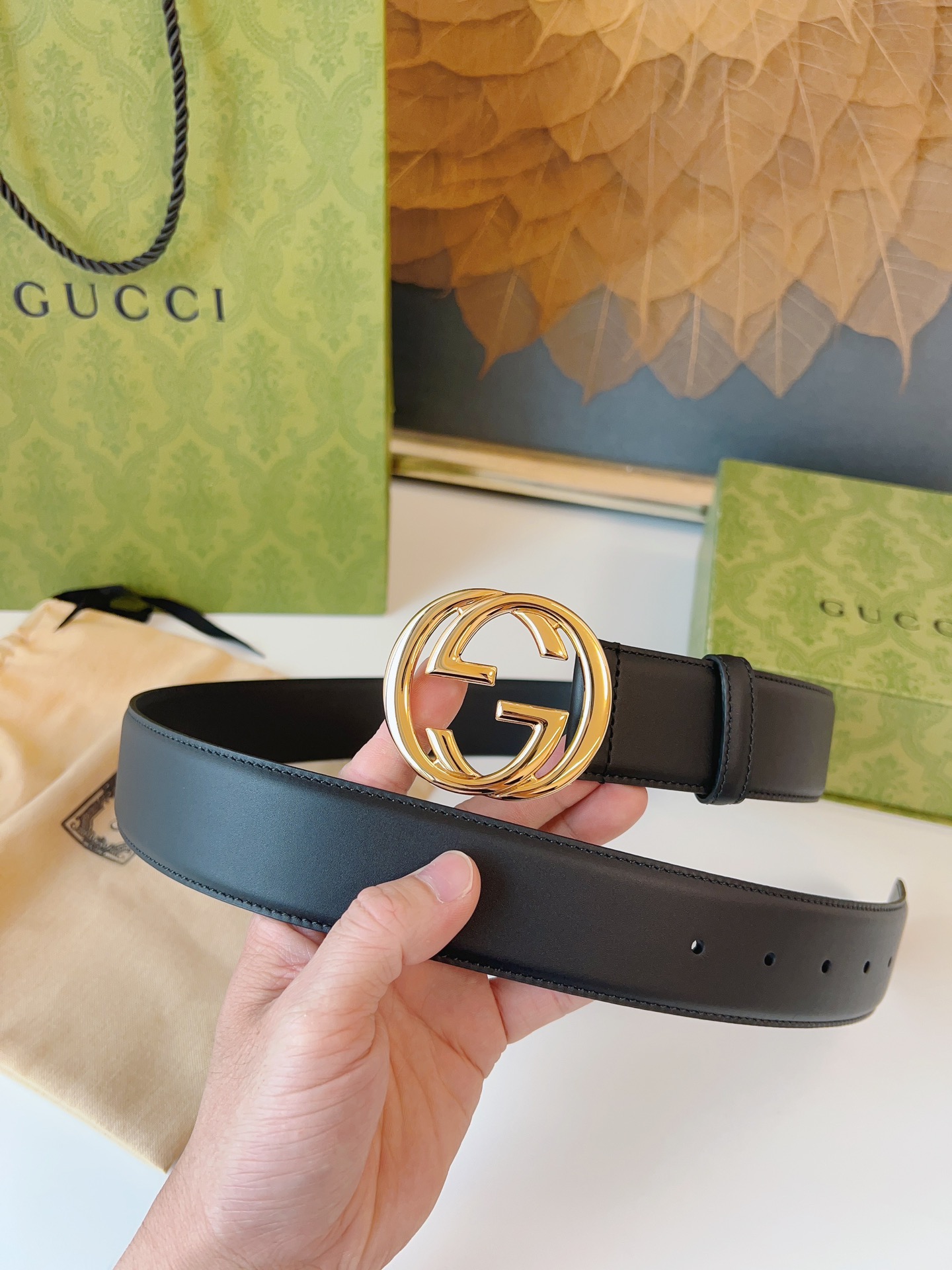 Gucci Male Basic Belt M-l