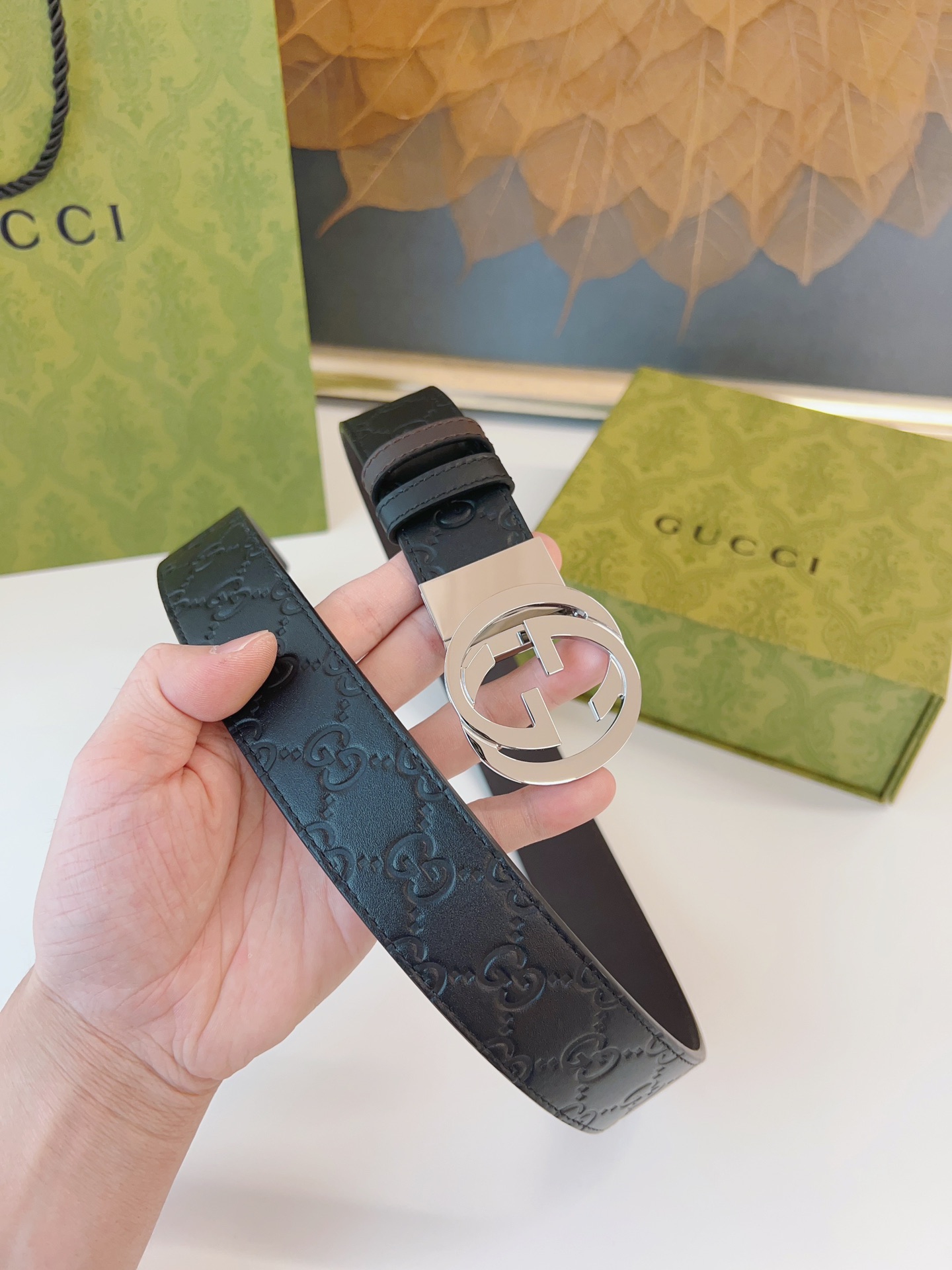 Gucci Male Basic Belt M-l